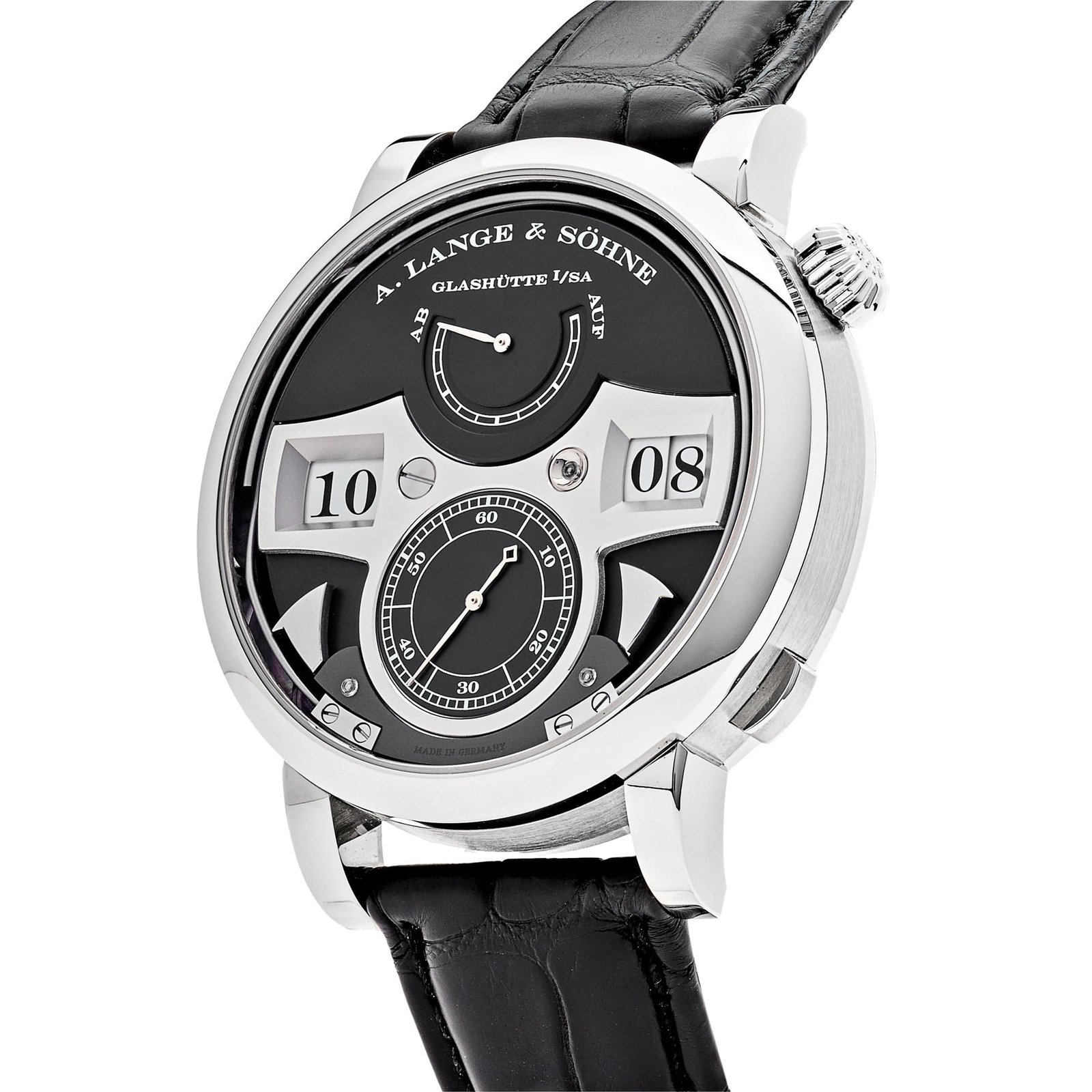 Zeitwerk Striking Time White Gold Black Dial 2 Zeitwerk Striking Time White Gold Black Dial - Image 2