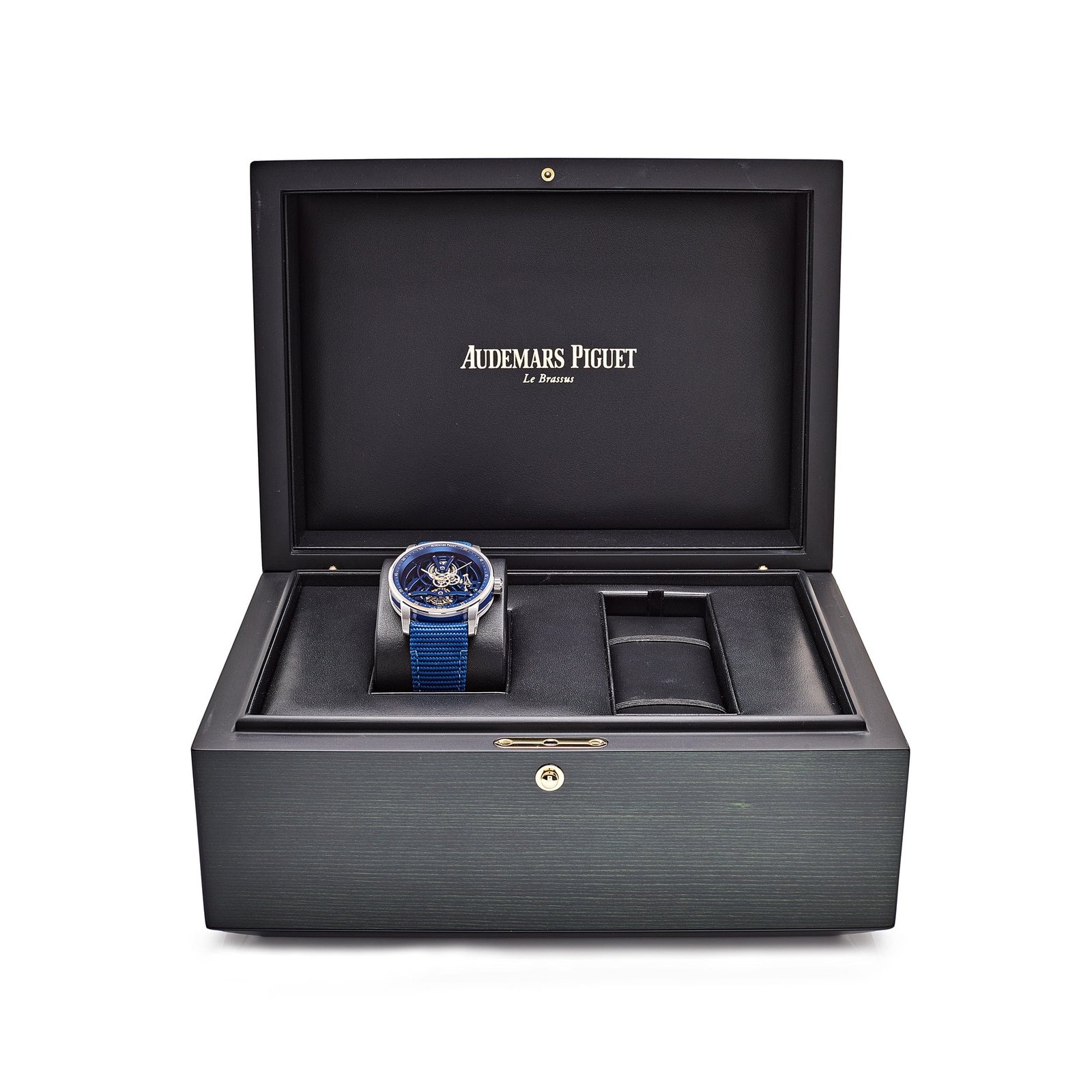 Code 11.59 Tourbillon Openworked White Gold Blue Ceramic Limited Edition 4 Code 11.59 Tourbillon Openworked White Gold Blue Ceramic Limited Edition - Image 4