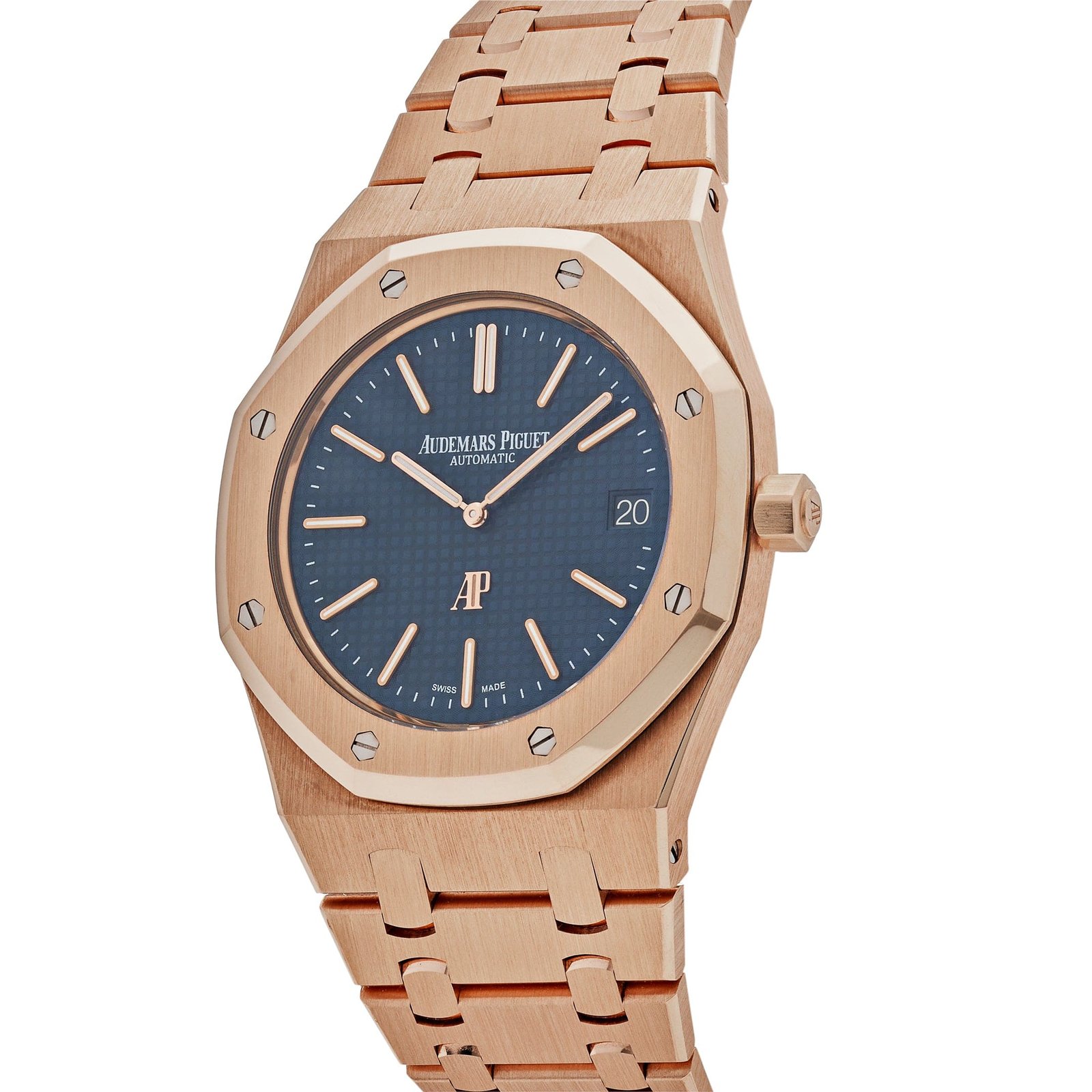 Royal Oak 'Jumbo' Extra-Thin Rose Gold Blue Dial 3 Royal Oak 'Jumbo' Extra-Thin Rose Gold Blue Dial - Image 3