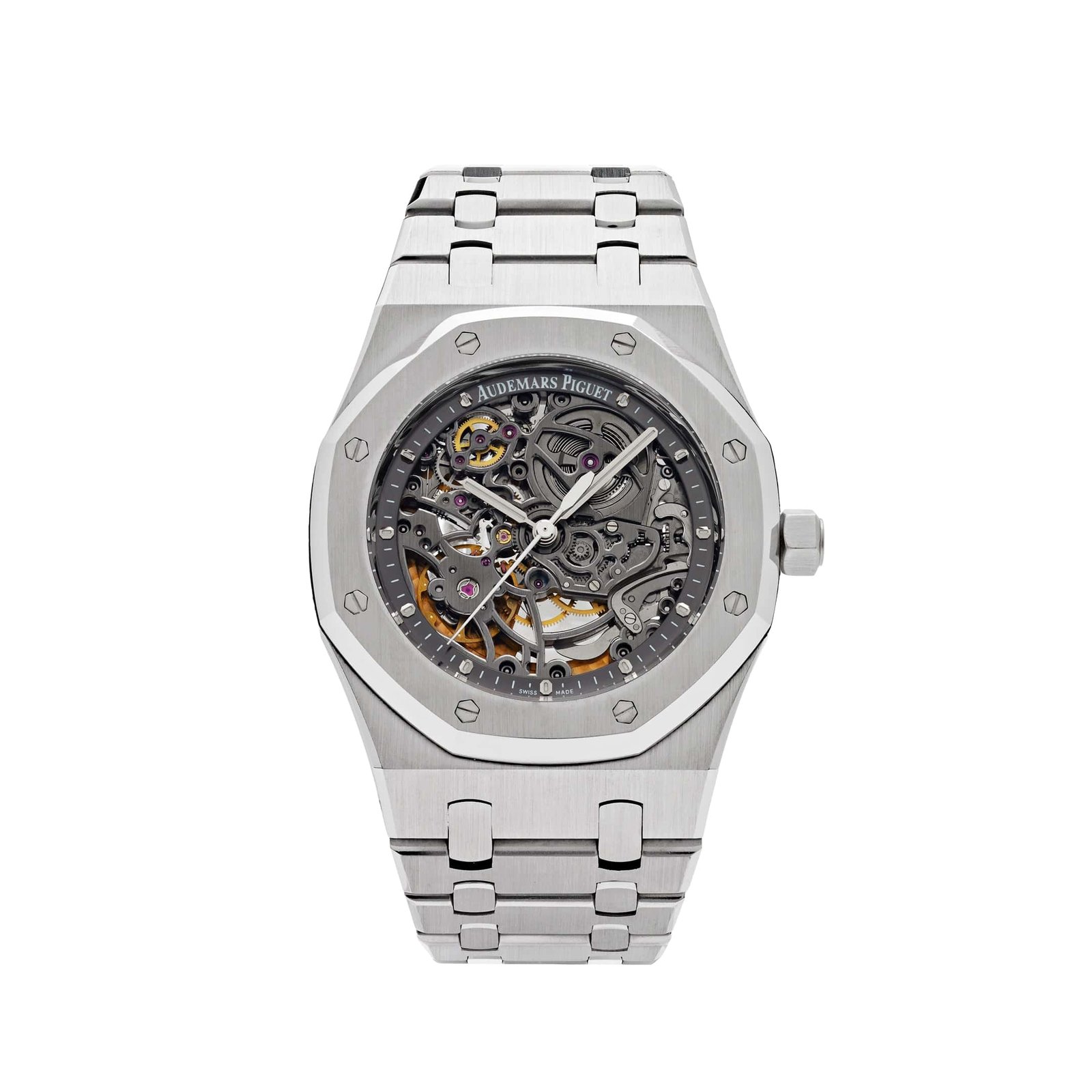 Royal Oak Openworked Stainless Steel Dial
