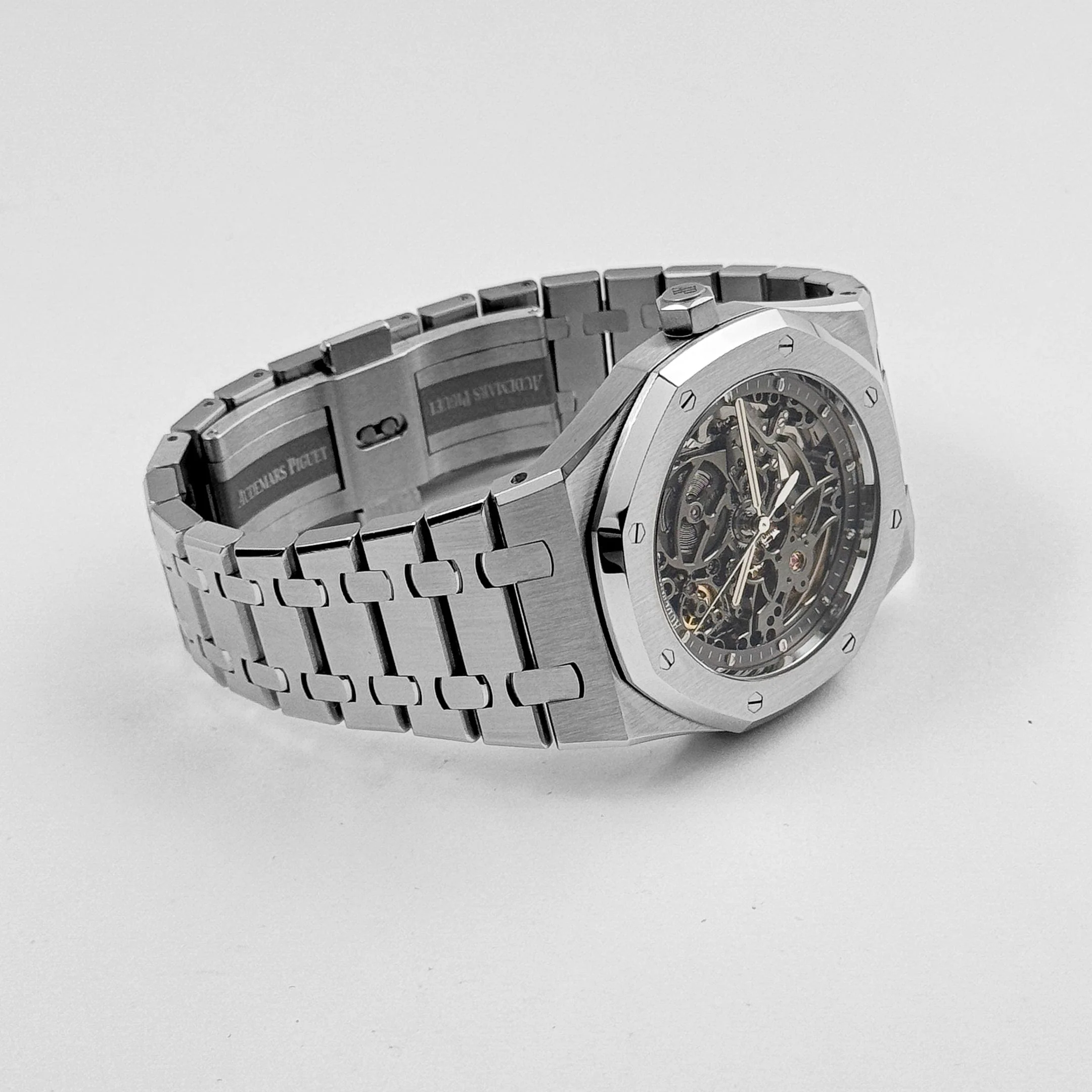 Royal Oak Openworked Stainless Steel Dial 3 Royal Oak Openworked Stainless Steel Dial - Image 3