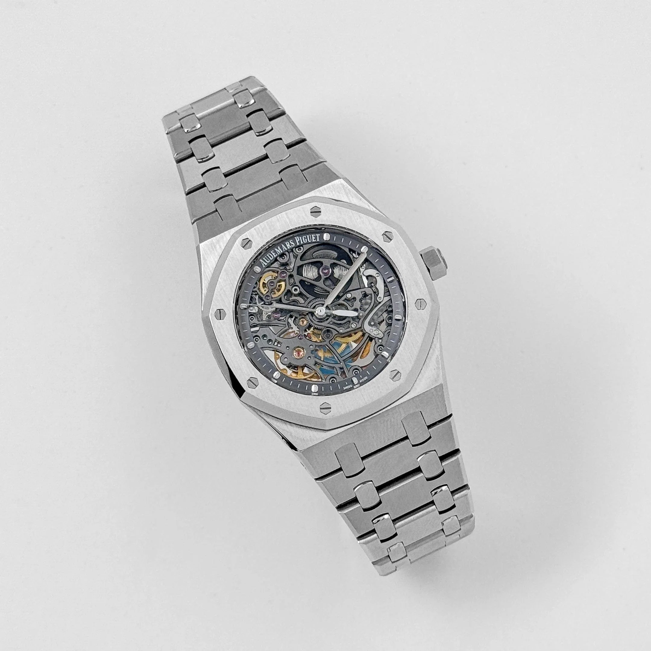 Royal Oak Openworked Stainless Steel Dial 10 Royal Oak Openworked Stainless Steel Dial - Image 10