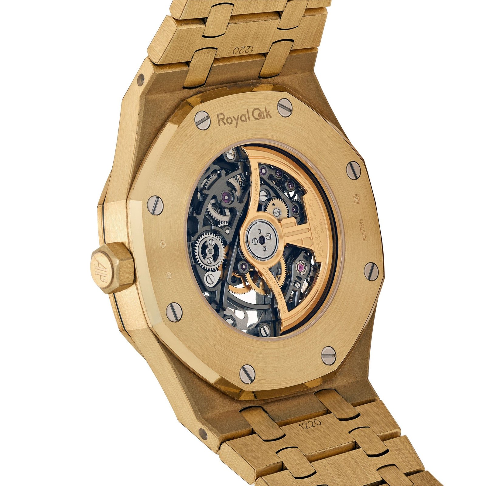 Royal Oak Double Balance Wheel Openworked Yellow Gold Dial 3 Royal Oak Double Balance Wheel Openworked Yellow Gold Dial - Image 3