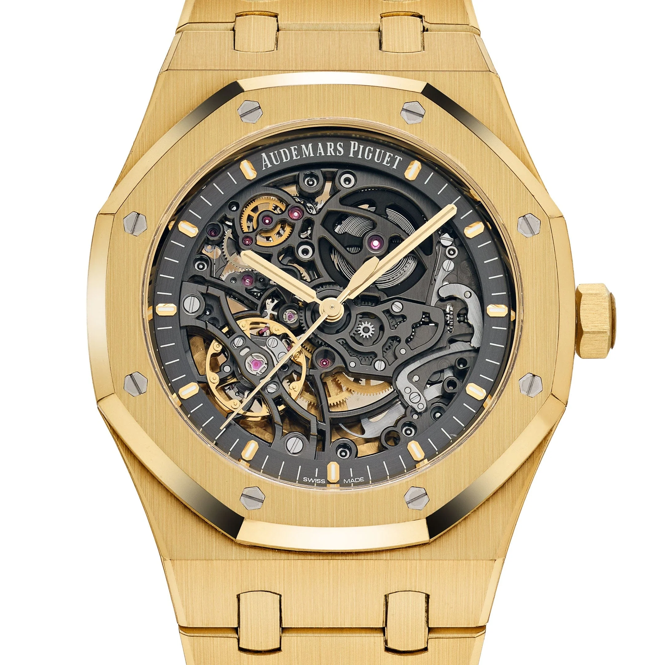 Royal Oak Double Balance Wheel Openworked Yellow Gold Dial 5 Royal Oak Double Balance Wheel Openworked Yellow Gold Dial - Image 5
