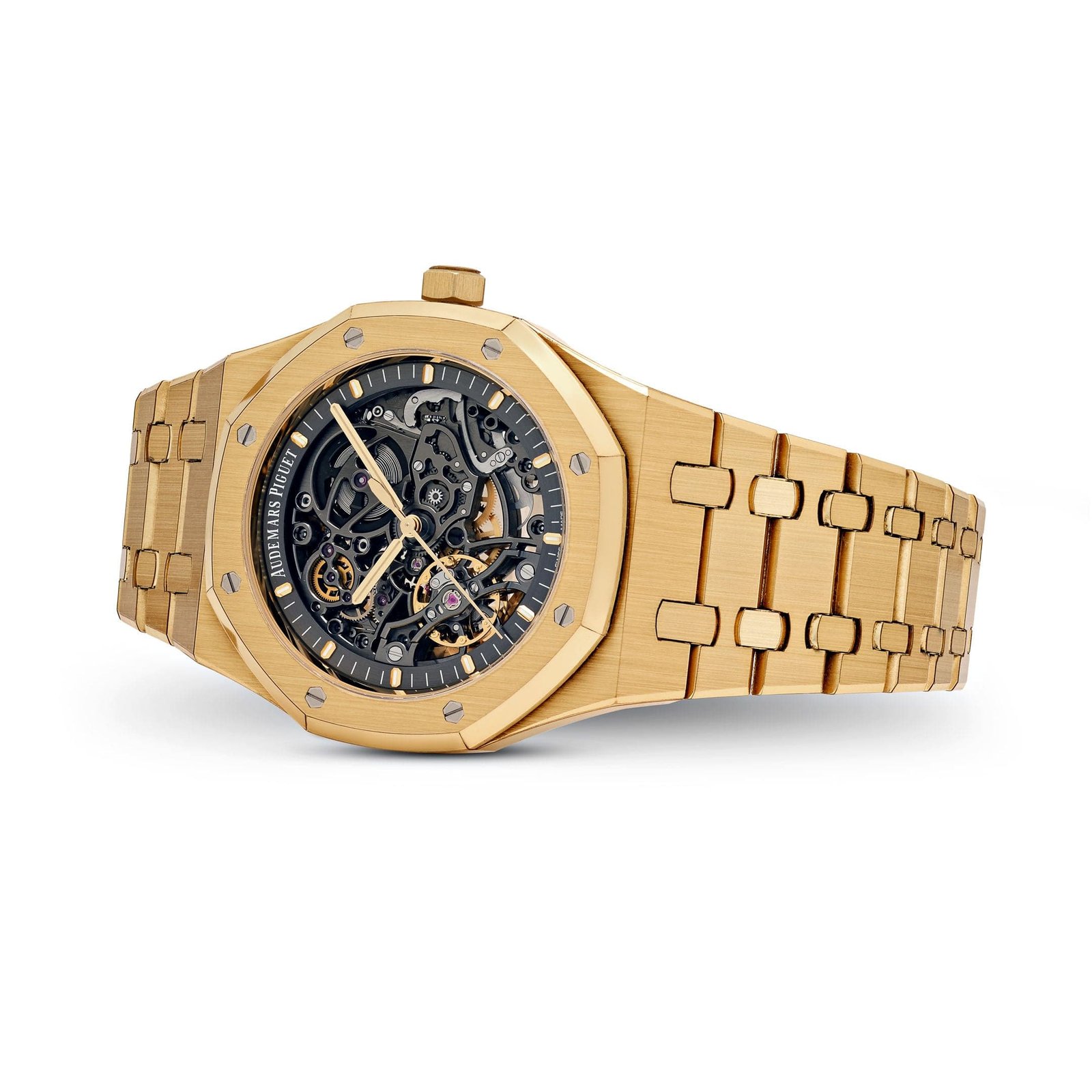 Royal Oak Double Balance Wheel Openworked Yellow Gold Dial 6 Royal Oak Double Balance Wheel Openworked Yellow Gold Dial - Image 6