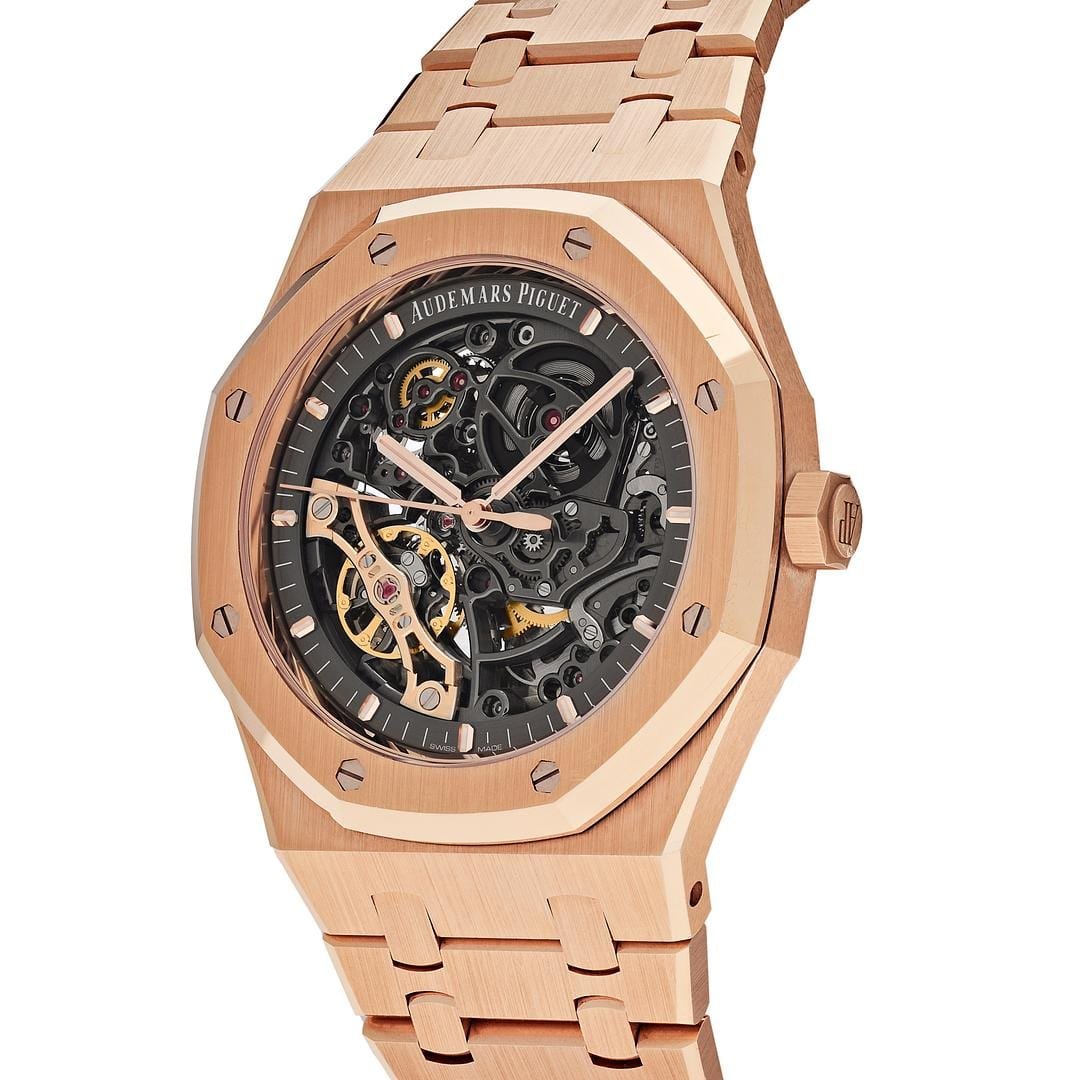 Royal Oak Double Balance Wheel Openworked Rose Gold 3 Royal Oak Double Balance Wheel Openworked Rose Gold - Image 3