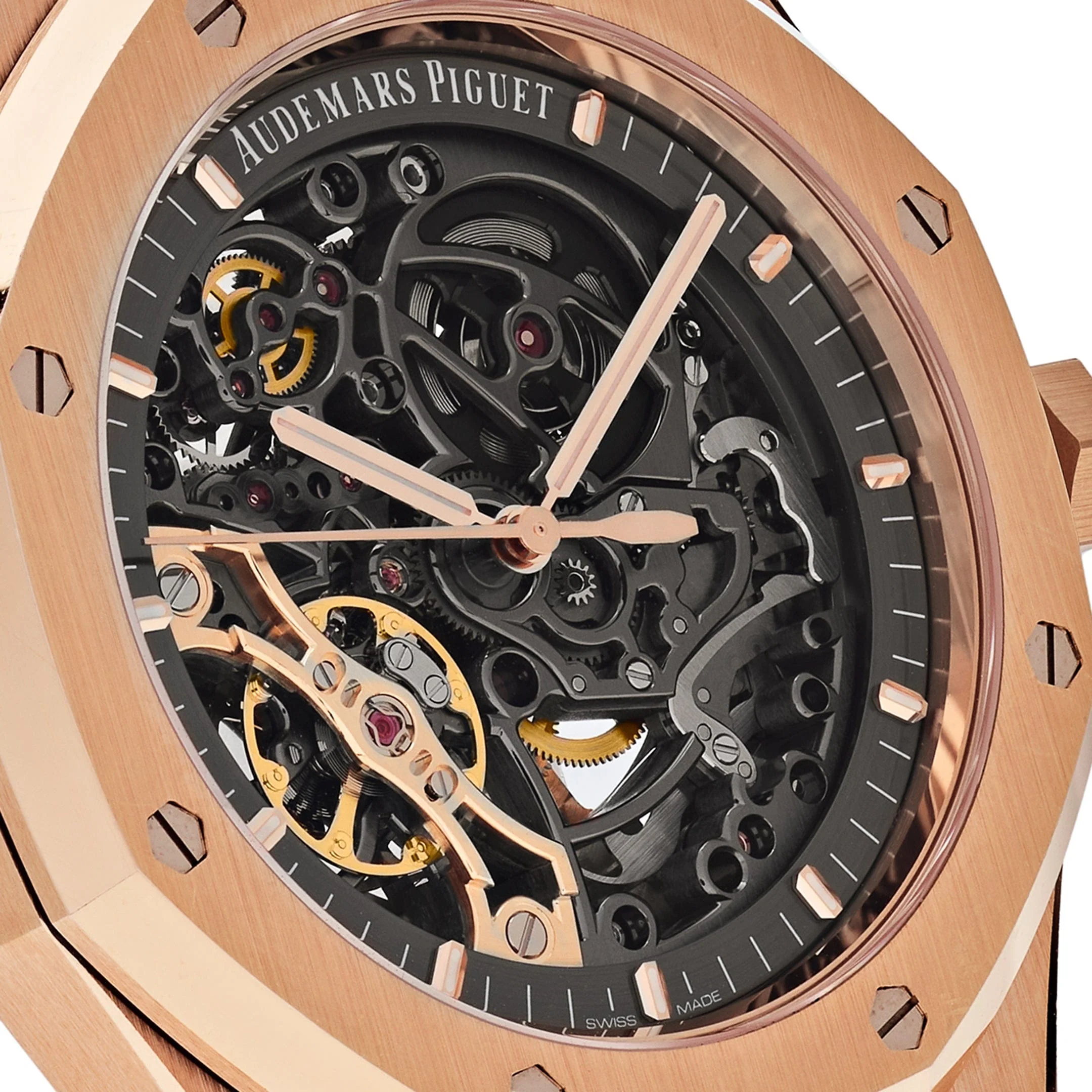Royal Oak Double Balance Wheel Openworked Rose Gold 5 Royal Oak Double Balance Wheel Openworked Rose Gold - Image 5