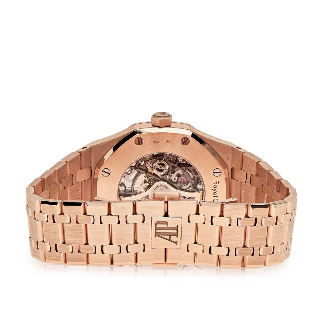 Royal Oak Double Balance Wheel Openworked Rose Gold 6 Royal Oak Double Balance Wheel Openworked Rose Gold - Image 6
