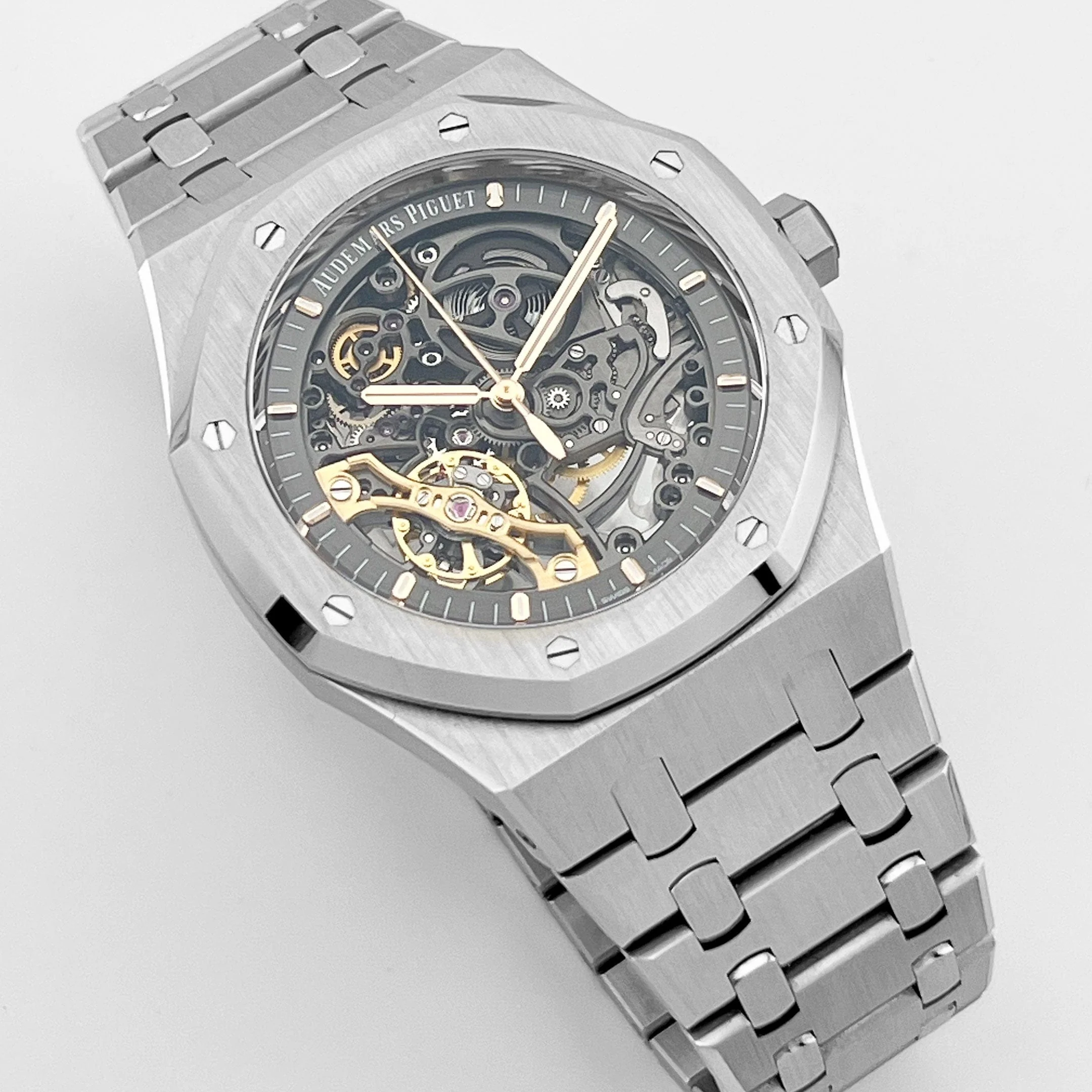 Royal Oak Double Balance Wheel Openworked Stainless Steel (2024) 10 Royal Oak Double Balance Wheel Openworked Stainless Steel (2024) - Image 10