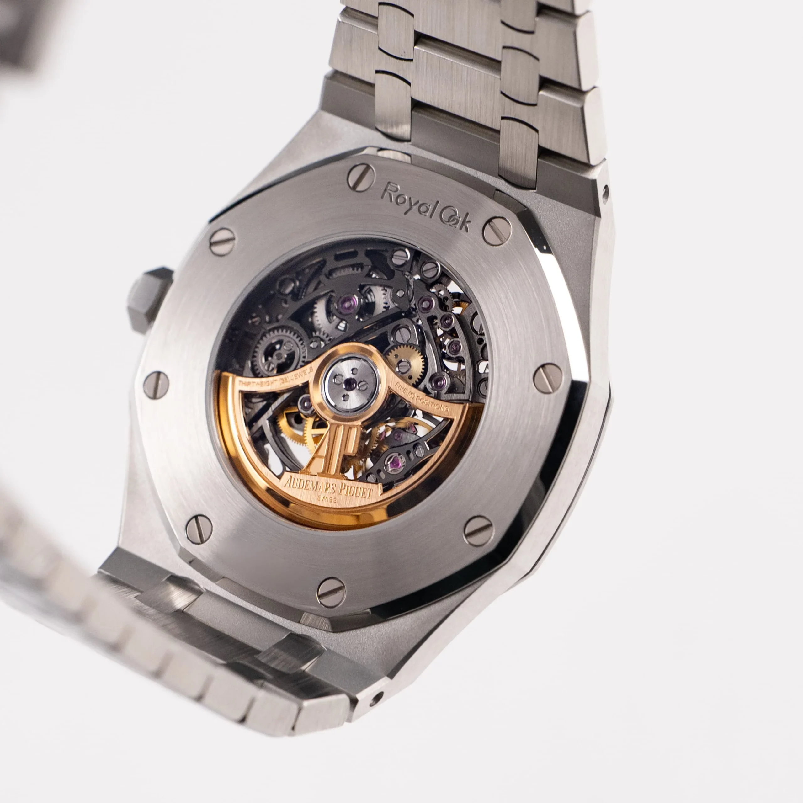 Royal Oak Double Balance Wheel Openworked Stainless Steel (2023) 9 Royal Oak Double Balance Wheel Openworked Stainless Steel (2023) - Image 9