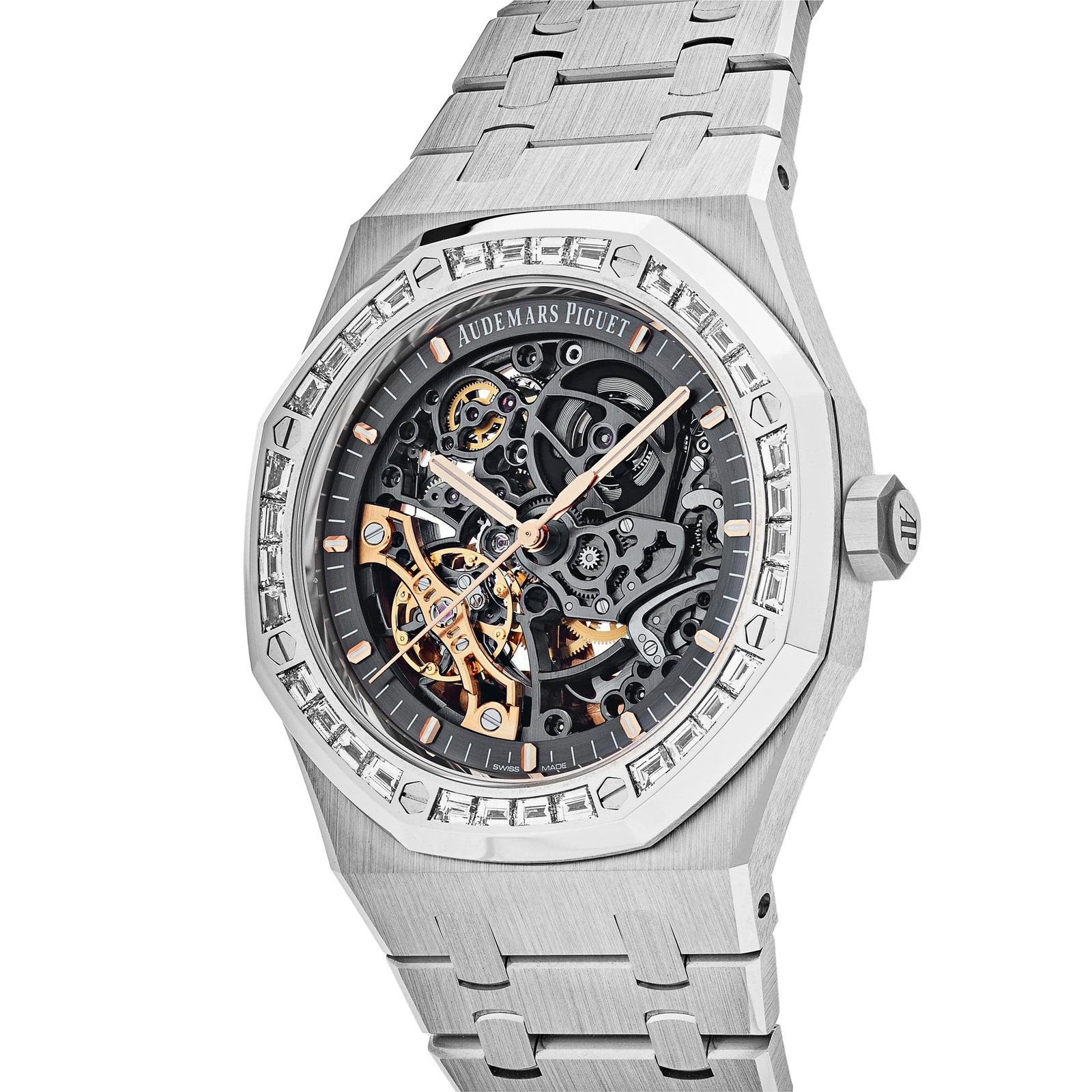 Royal Oak Double Balance Wheel Openworked Diamond Bezel 3 Royal Oak Double Balance Wheel Openworked Diamond Bezel - Image 3