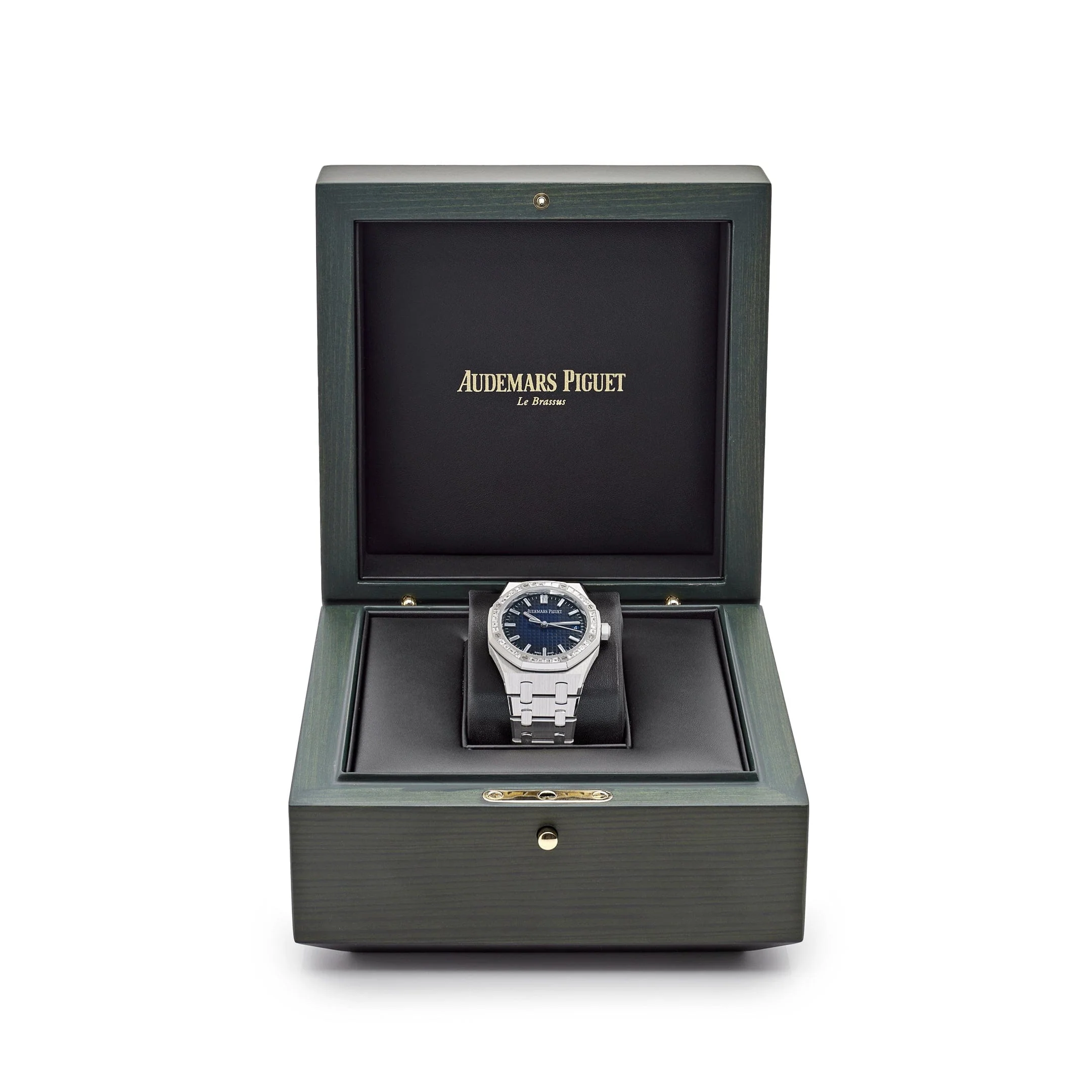 Royal Oak White Gold Diamond Bezel Smoked Blue Dial (2024) 3 Royal Oak White Gold Diamond Bezel Smoked Blue Dial (2024) - Image 3