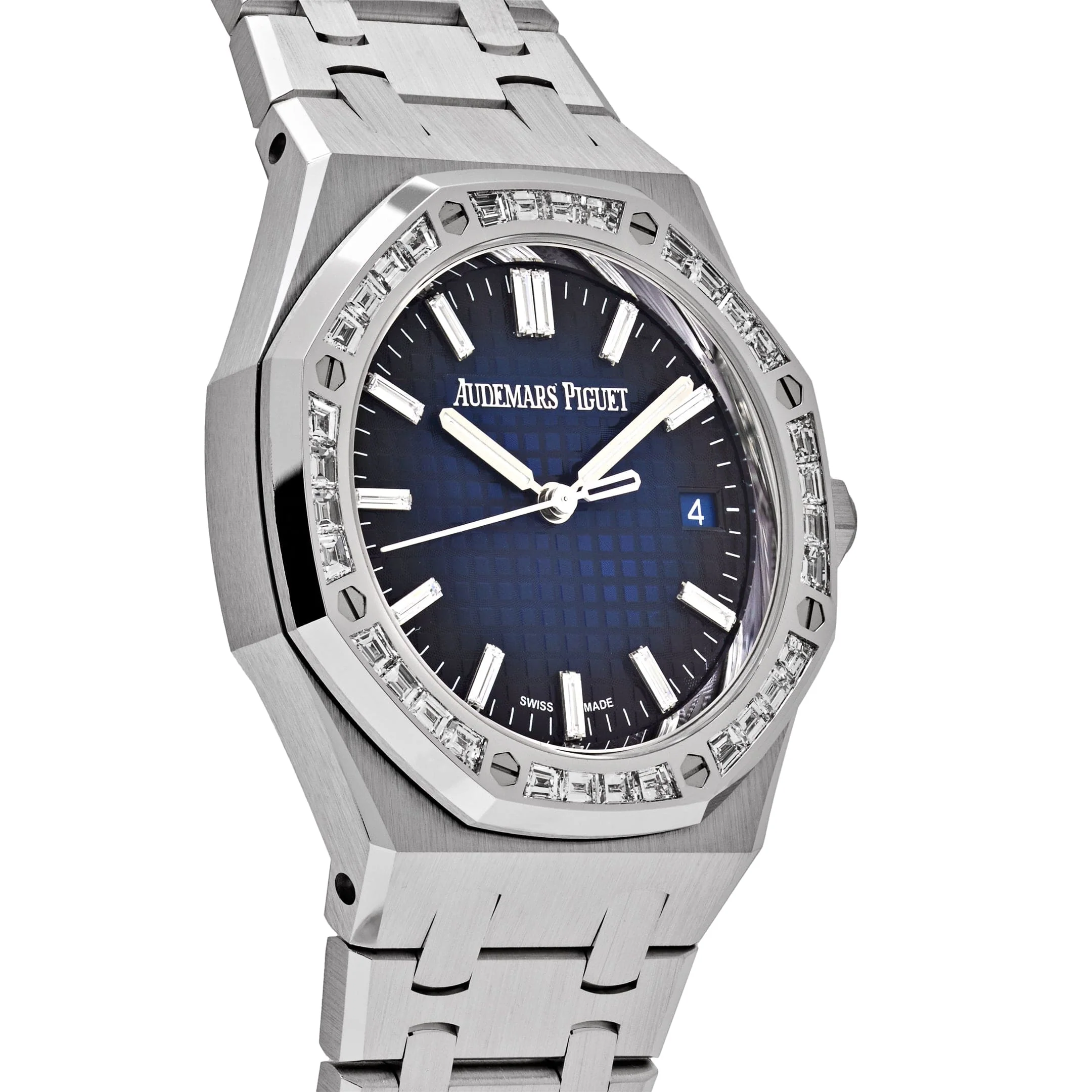 Royal Oak White Gold Diamond Bezel Smoked Blue Dial (2024) 7 Royal Oak White Gold Diamond Bezel Smoked Blue Dial (2024) - Image 7