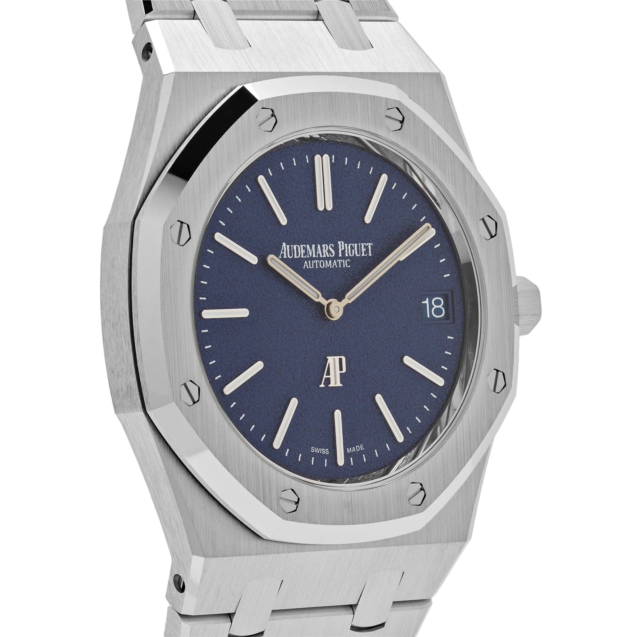 Royal Oak “Jumbo” Extra-Thin White Gold Blue Dial (2024) 2 Royal Oak “Jumbo” Extra-Thin White Gold Blue Dial (2024) - Image 2
