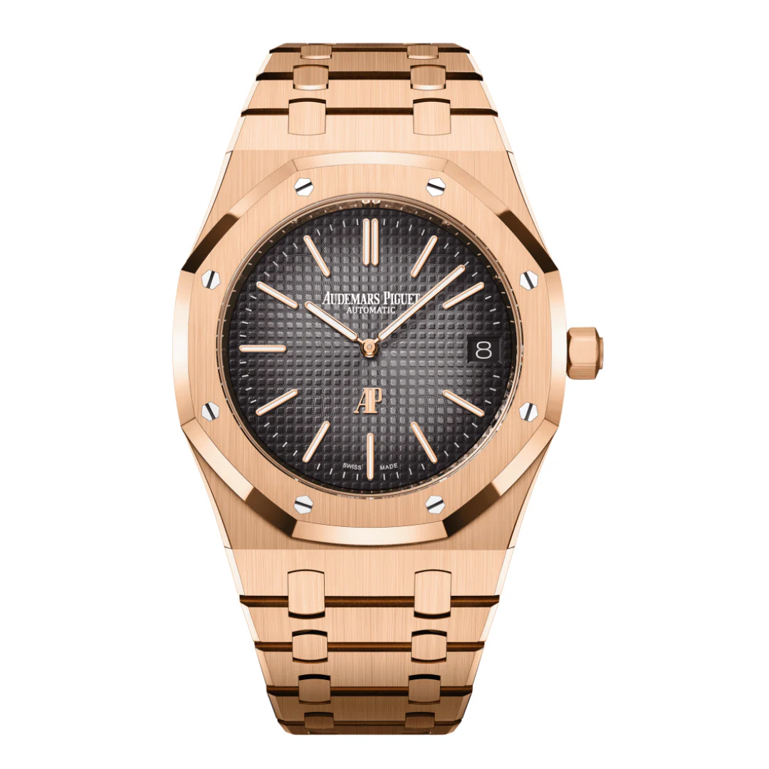 Royal Oak 'Jumbo' Extra-Thin Rose Gold
