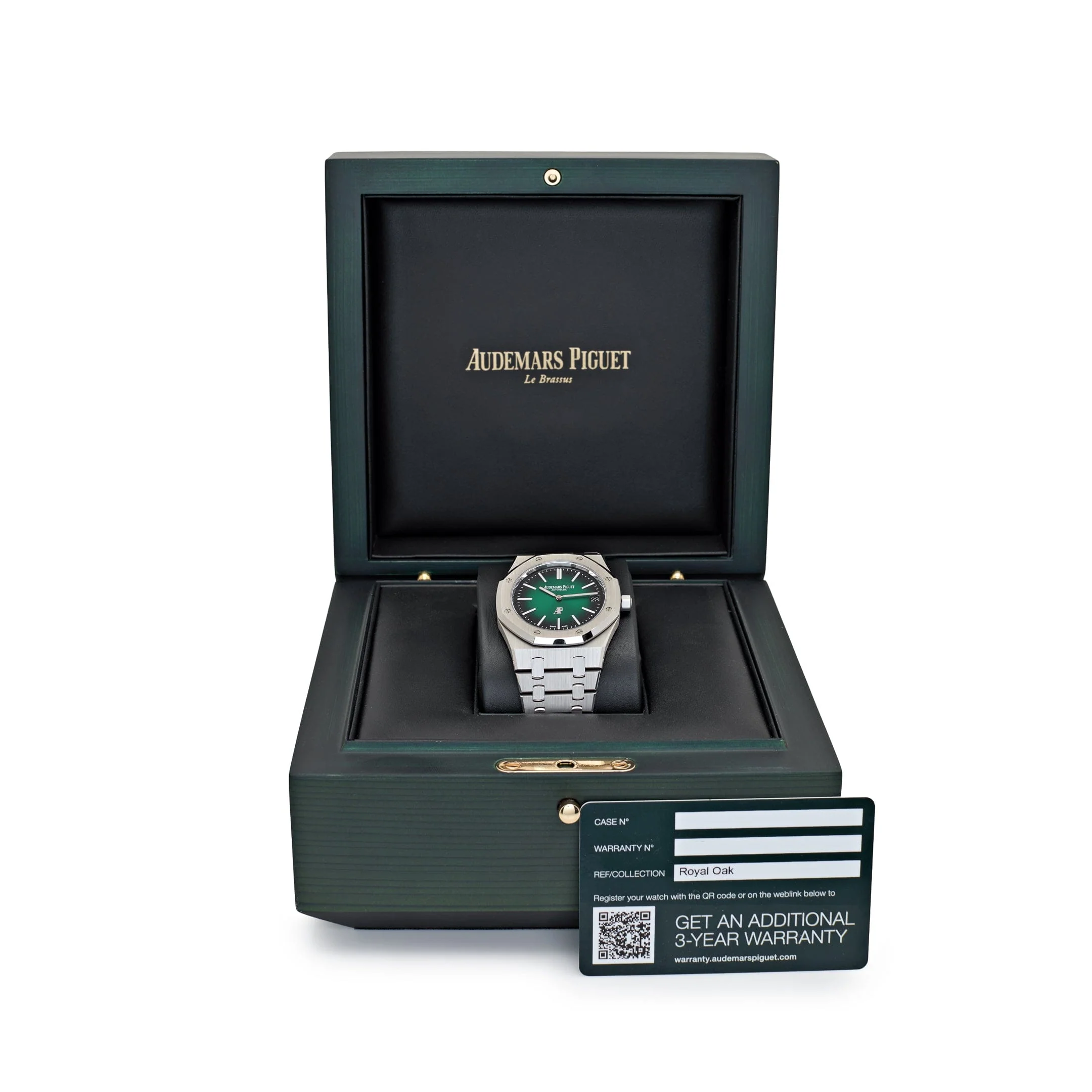 Royal Oak 'Jumbo' Extra-Thin '50th Anniversary' Green Dial 2 Royal Oak 'Jumbo' Extra-Thin '50th Anniversary' Green Dial - Image 2