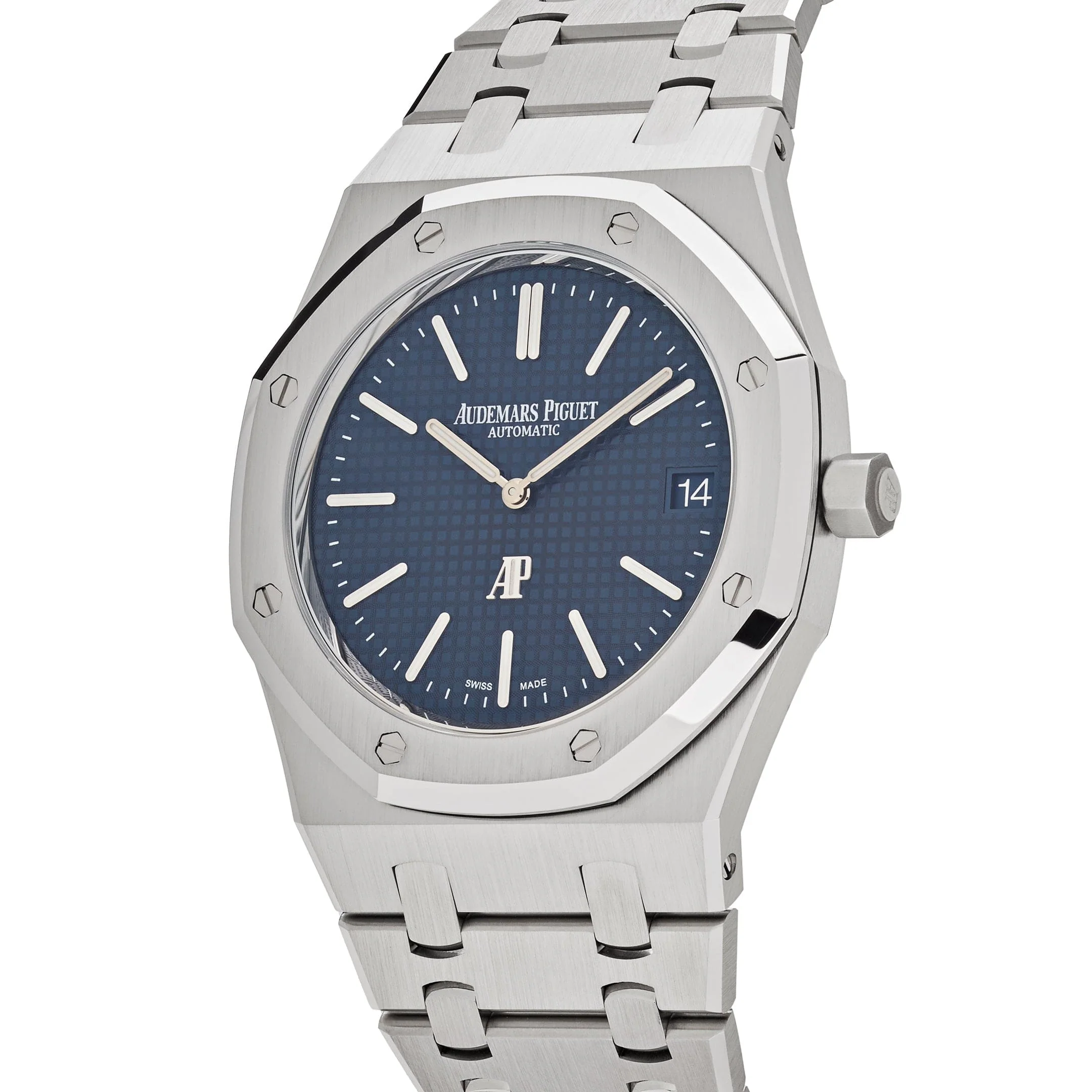Royal Oak 'Jumbo' Extra-Thin Stainless Steel Blue Dial (2025) 4 Royal Oak 'Jumbo' Extra-Thin Stainless Steel Blue Dial (2025) - Image 4
