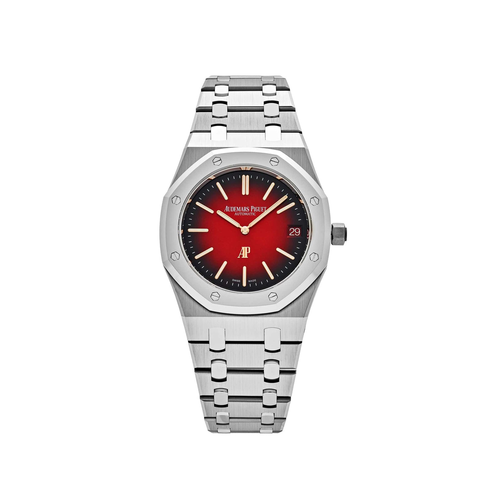 Royal Oak 'Jumbo' Extra-Thin Titanium Burgundy Dial