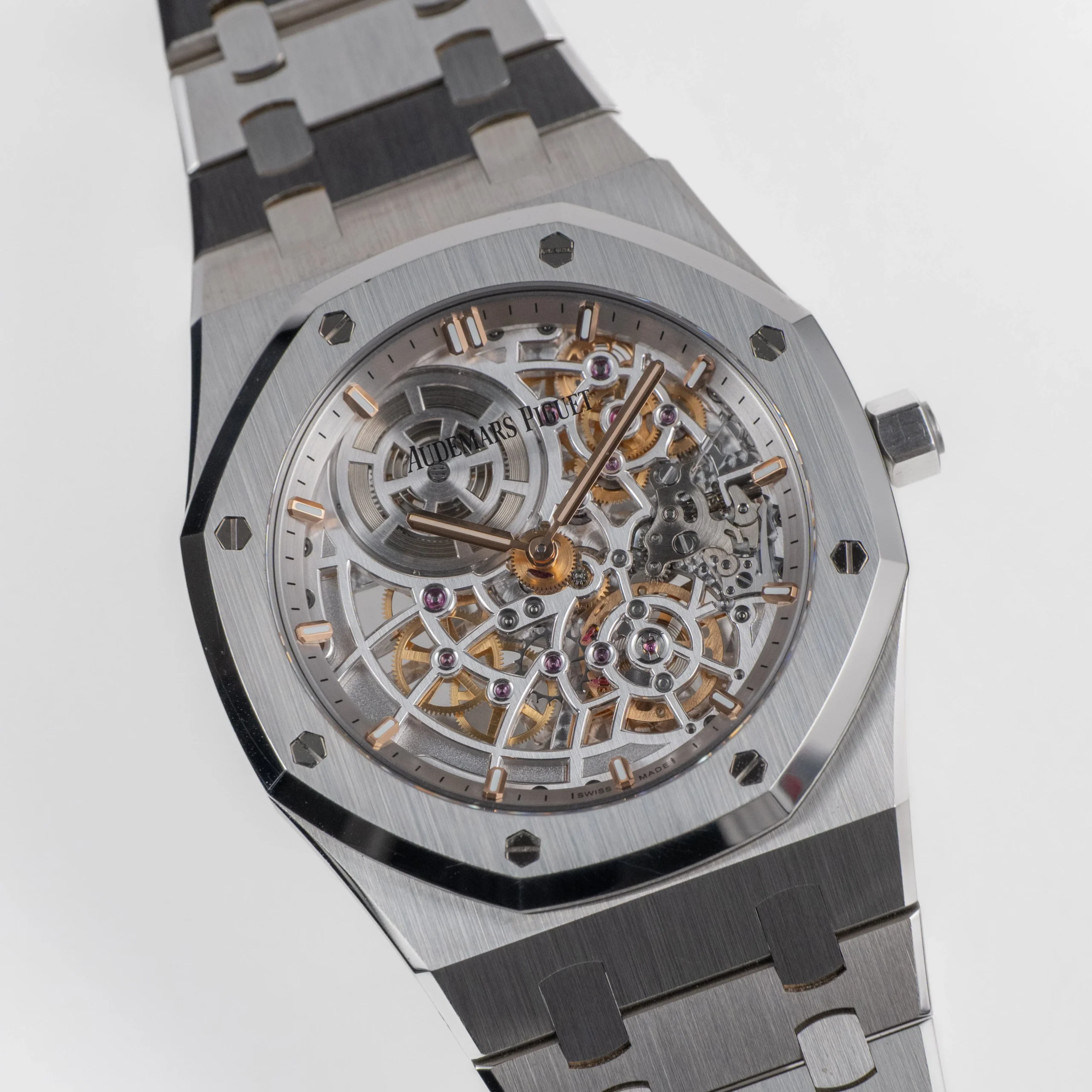 Royal Oak Jumbo Extra-Thin Openworked 50th Anniversary Stainless Steel 13 Royal Oak Jumbo Extra-Thin Openworked 50th Anniversary Stainless Steel - Image 13