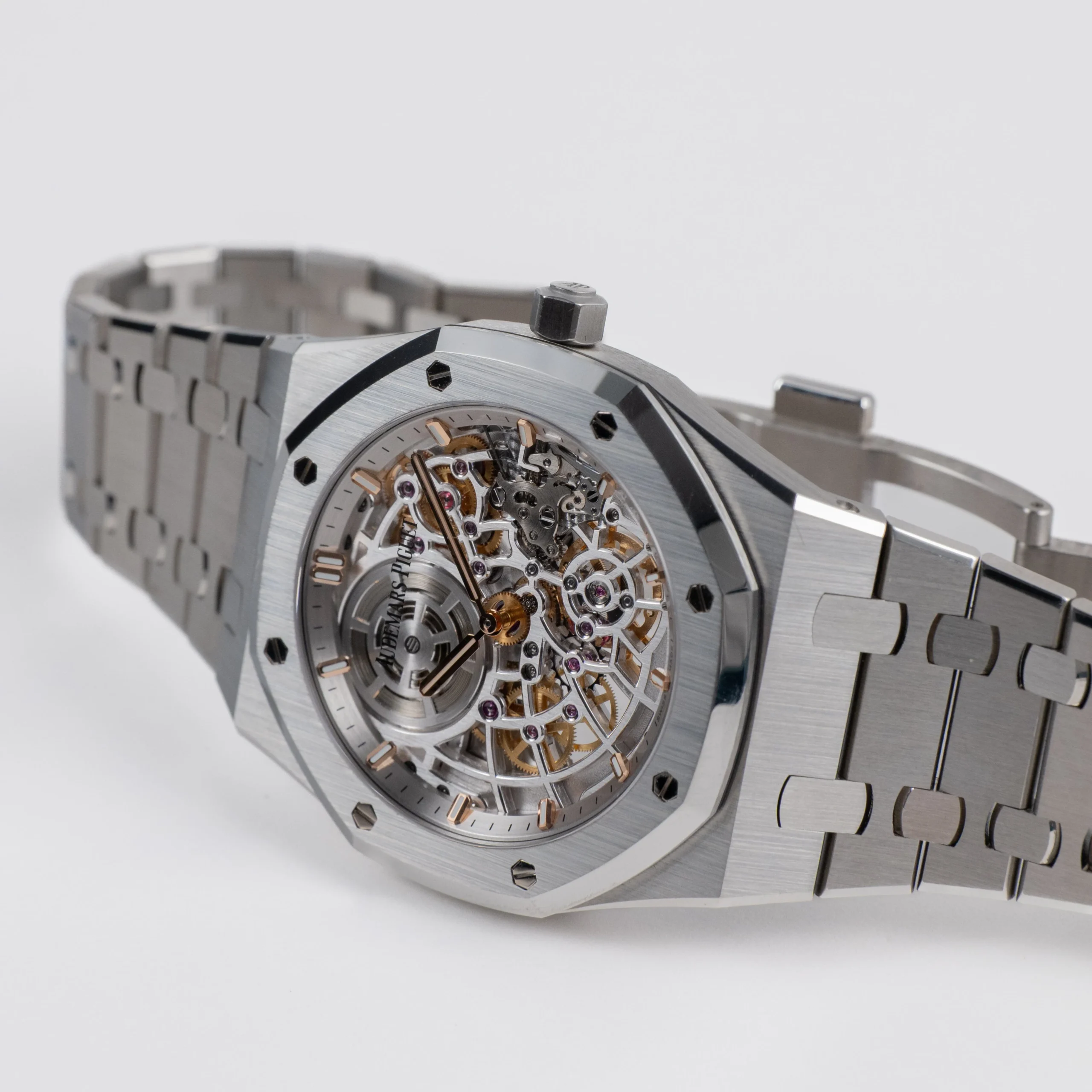 Royal Oak Jumbo Extra-Thin Openworked 50th Anniversary Stainless Steel 10 Royal Oak Jumbo Extra-Thin Openworked 50th Anniversary Stainless Steel - Image 10