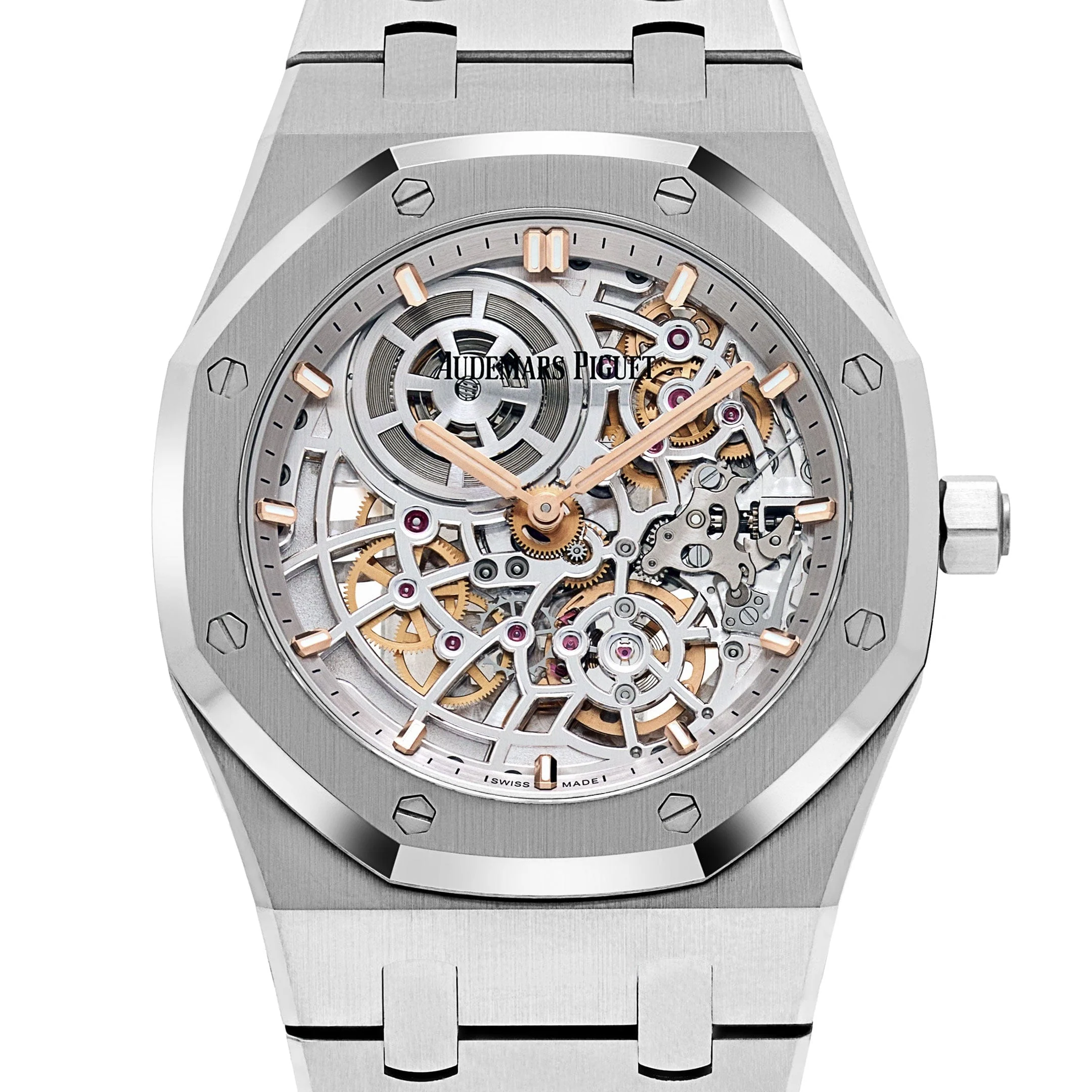 Royal Oak Jumbo Extra-Thin Openworked 50th Anniversary Stainless Steel 5 Royal Oak Jumbo Extra-Thin Openworked 50th Anniversary Stainless Steel - Image 5