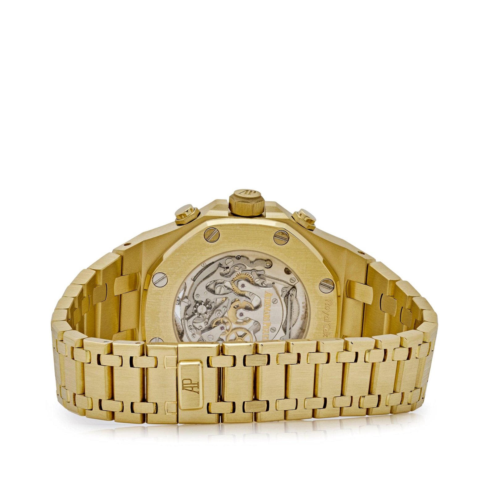 Royal Oak Chronograph 'Tourbillon' Yellow Gold Silver Dial (2004) 6 Royal Oak Chronograph 'Tourbillon' Yellow Gold Silver Dial (2004) - Image 6