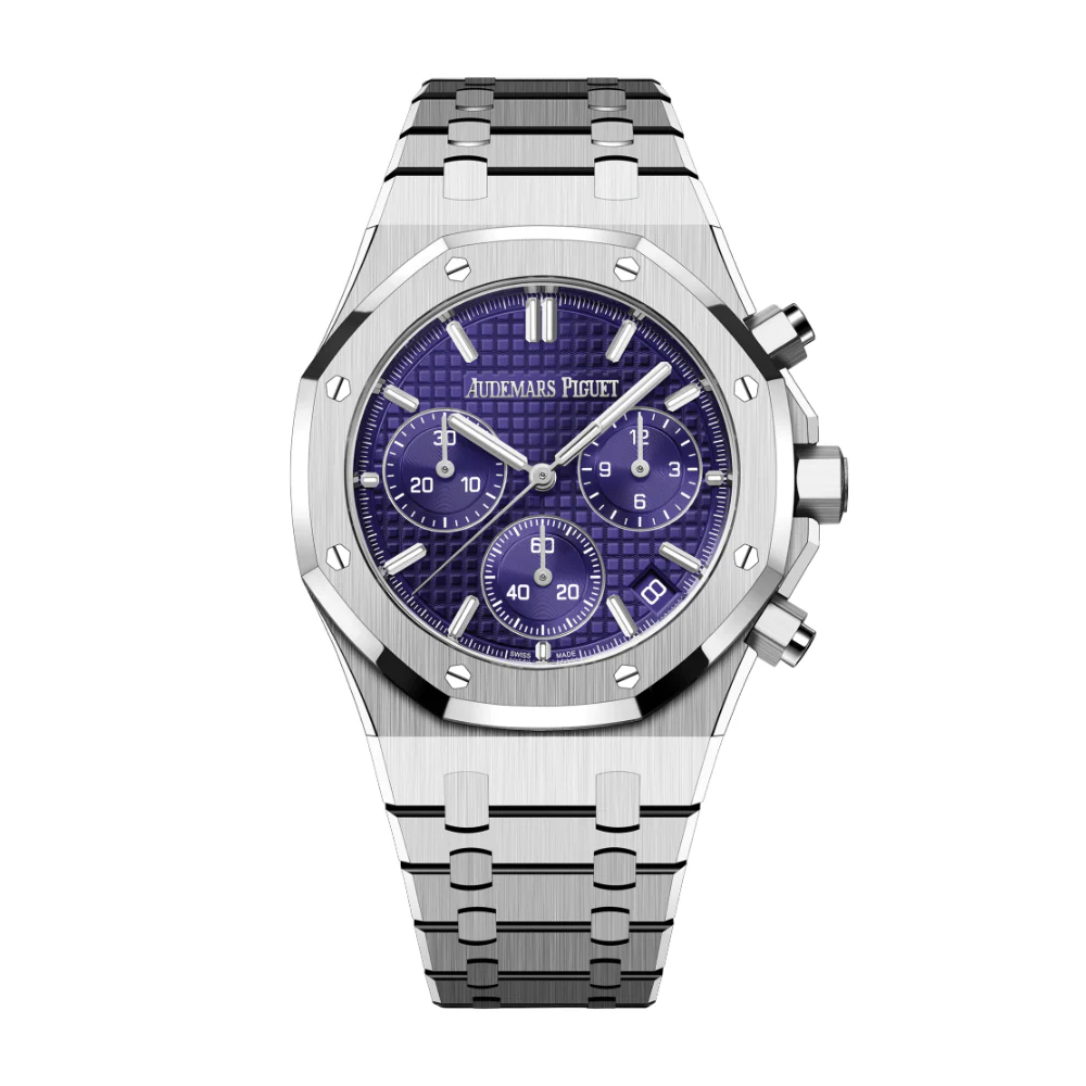 Royal Oak Chronograph “Domaine de Murtoli” White Gold Purple Dial