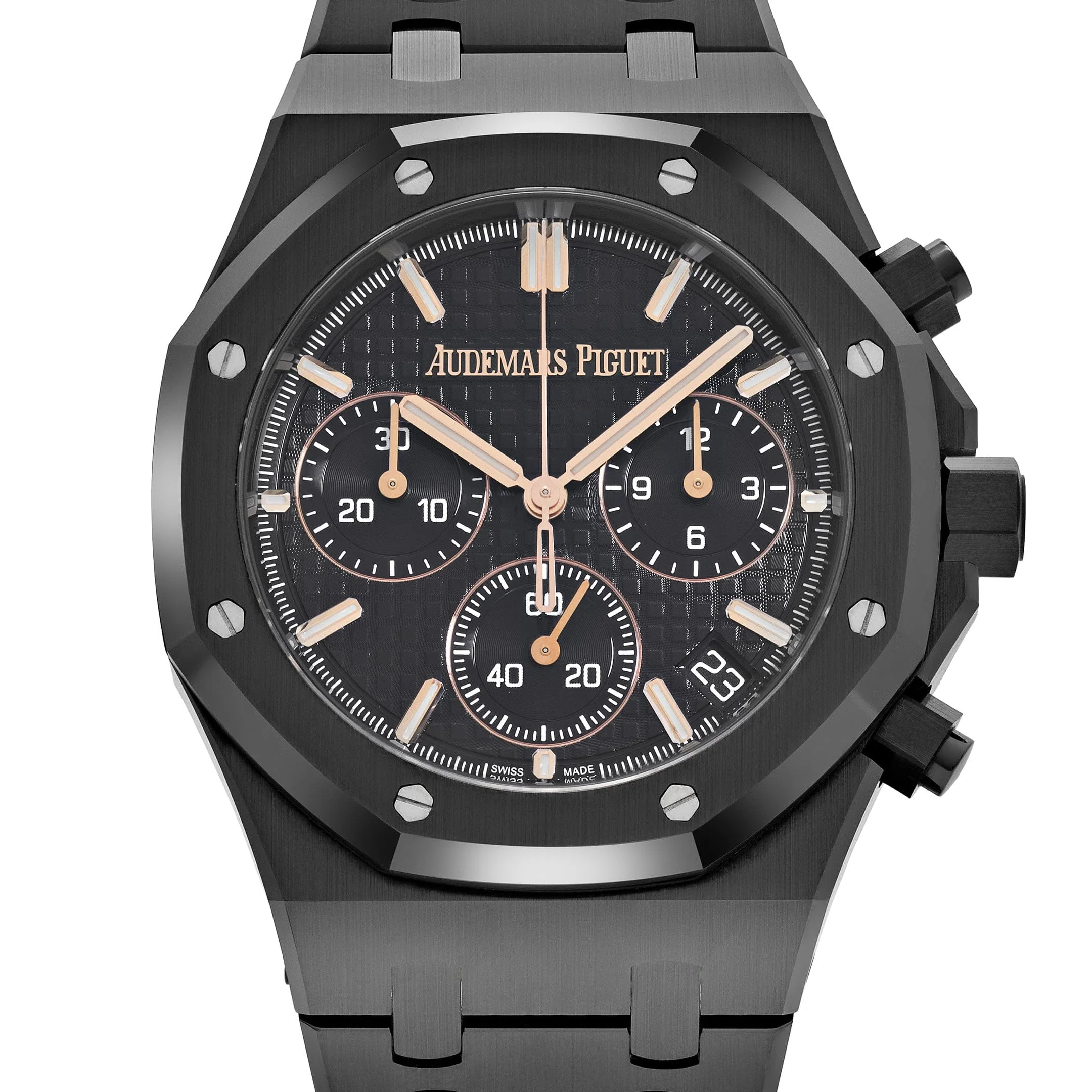 Royal Oak Chronograph Black Ceramic Black Dial (2024) 4 Royal Oak Chronograph Black Ceramic Black Dial (2024) - Image 4