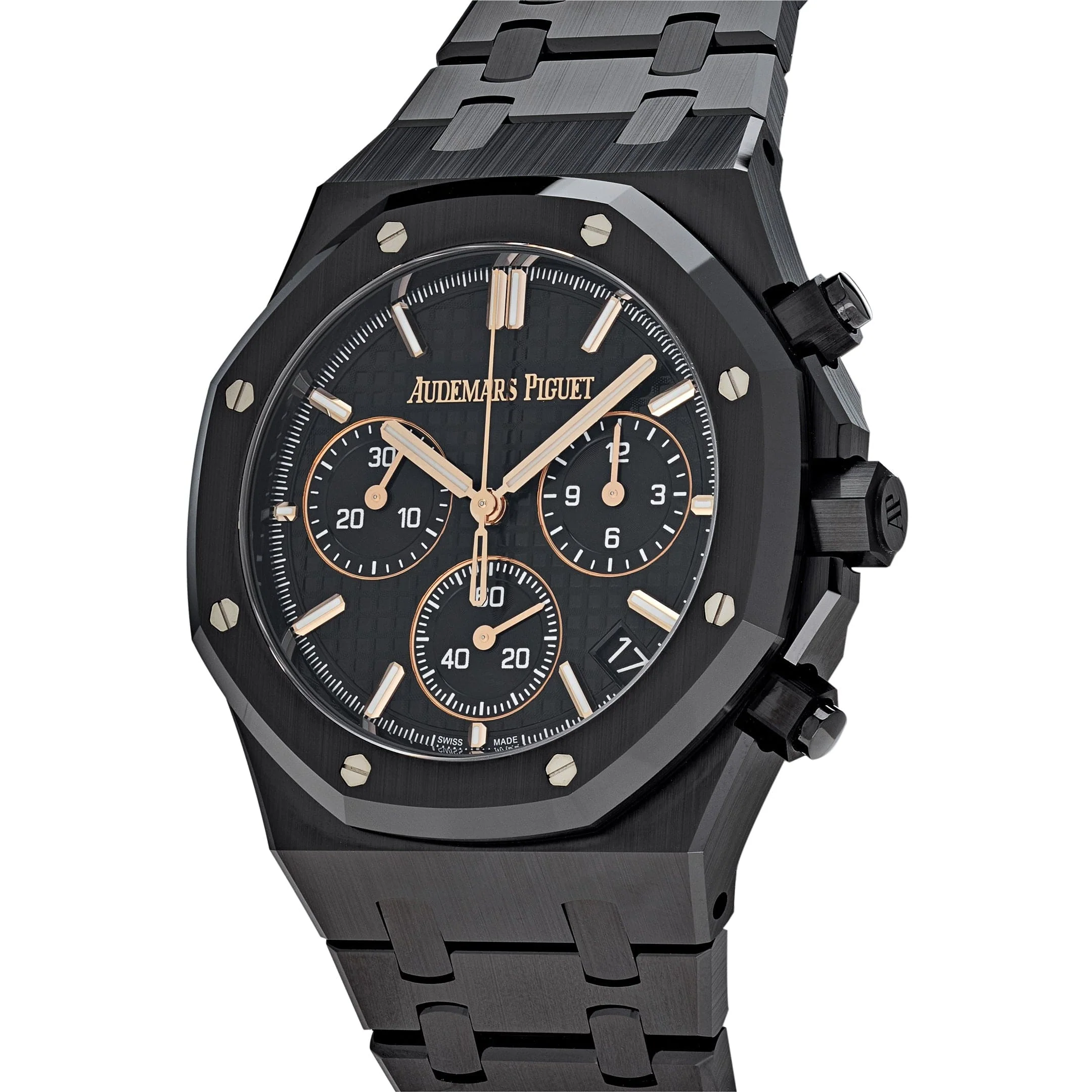Royal Oak Chronograph Black Ceramic Black Dial (2024) 3 Royal Oak Chronograph Black Ceramic Black Dial (2024) - Image 3