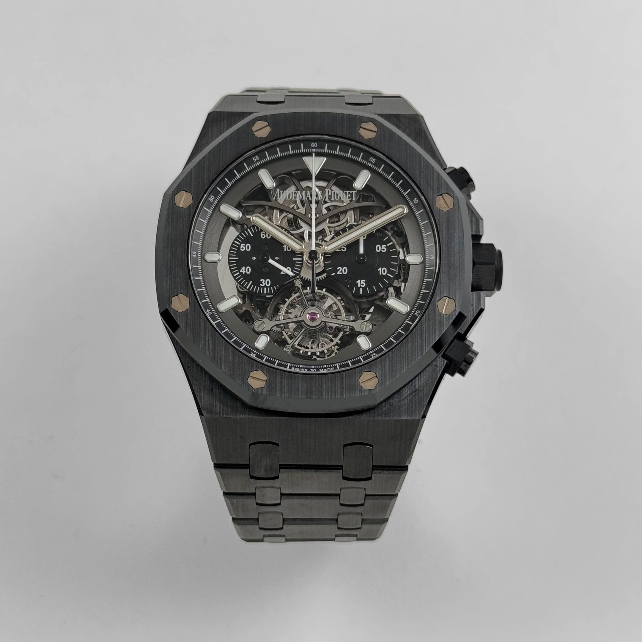 Royal Oak Tourbillon Chronograph Black Ceramic Limited Edition (2018) 8 Royal Oak Tourbillon Chronograph Black Ceramic Limited Edition (2018) - Image 8