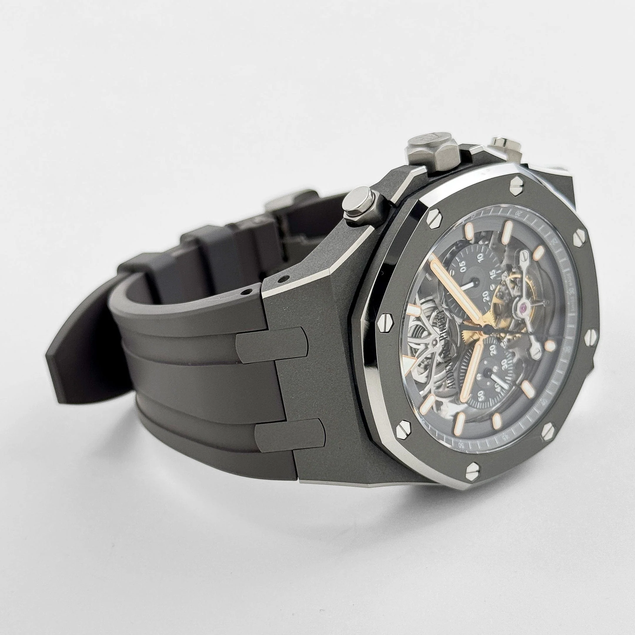 Royal Oak Tourbillon Chronograph Titanium Openworked Boutique Edition 6 Royal Oak Tourbillon Chronograph Titanium Openworked Boutique Edition - Image 6