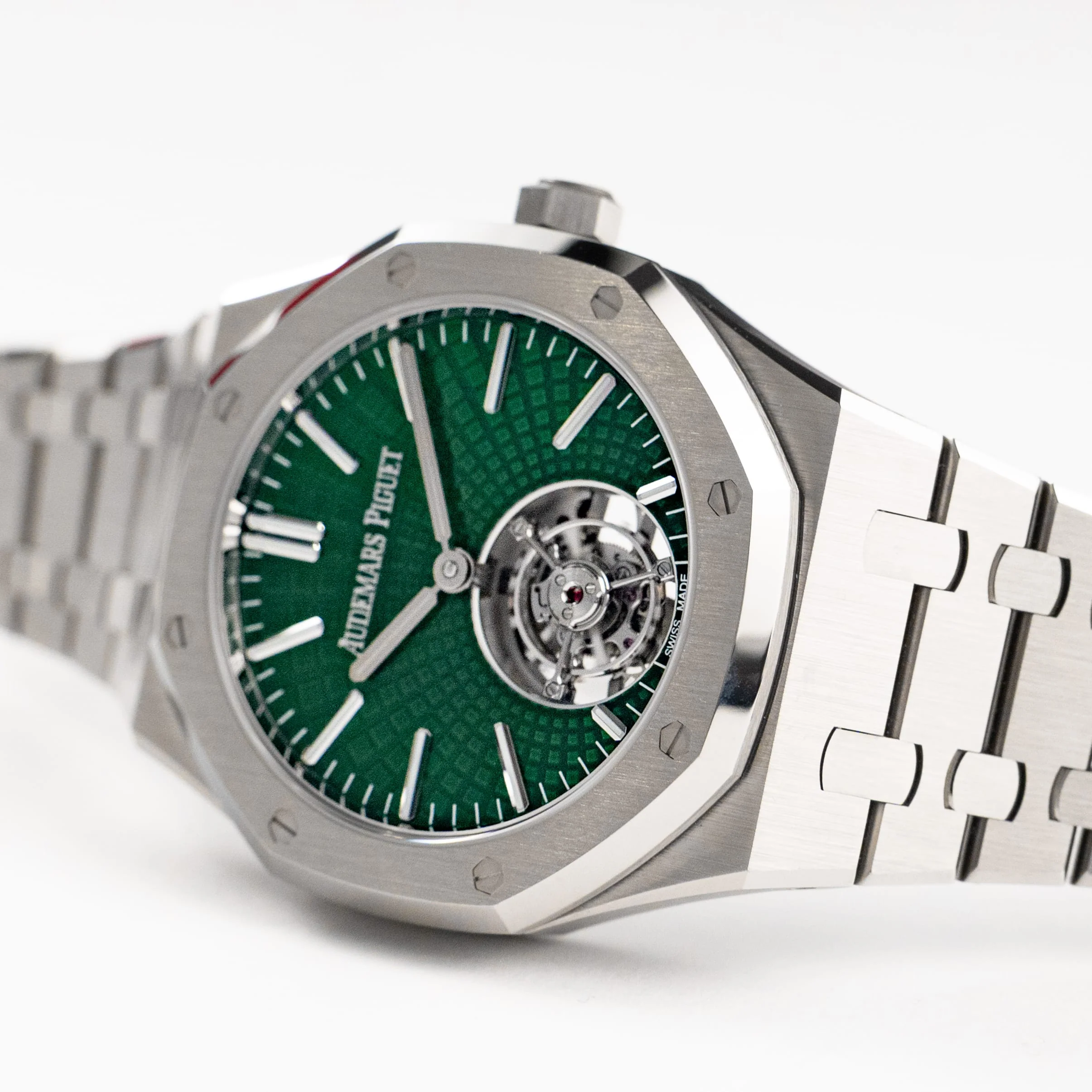 Royal Oak Flying Tourbillon Titanium Green Dial Limited Edition (2021) 7 Royal Oak Flying Tourbillon Titanium Green Dial Limited Edition (2021) - Image 7