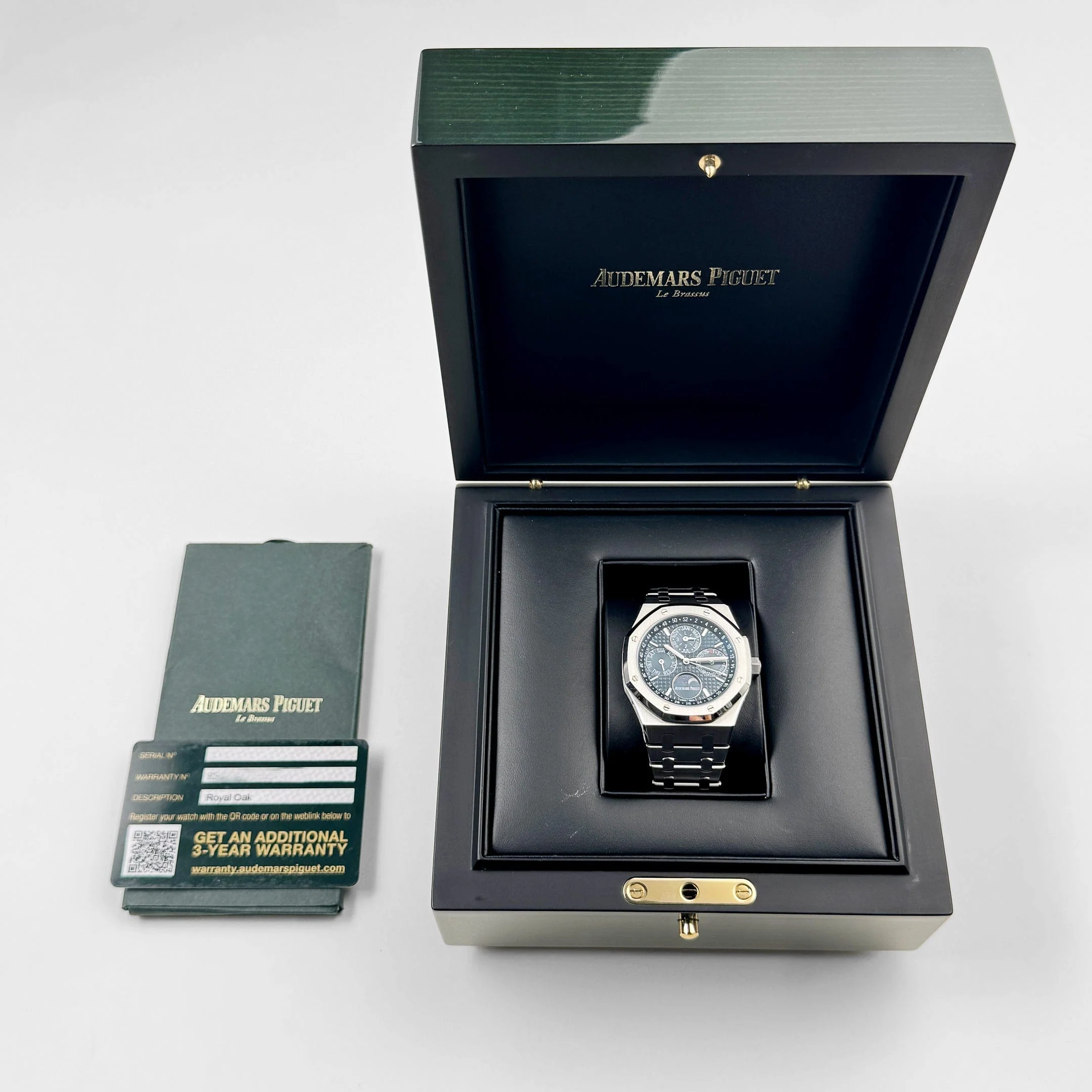 Royal Oak Perpetual Calendar Stainless Steel Dark Blue Dial 4 Royal Oak Perpetual Calendar Stainless Steel Dark Blue Dial - Image 4