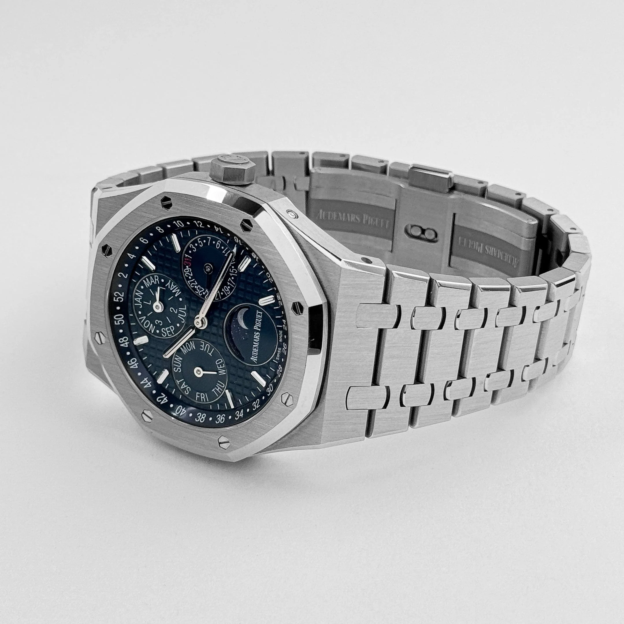 Royal Oak Perpetual Calendar Stainless Steel Dark Blue Dial 7 Royal Oak Perpetual Calendar Stainless Steel Dark Blue Dial - Image 7