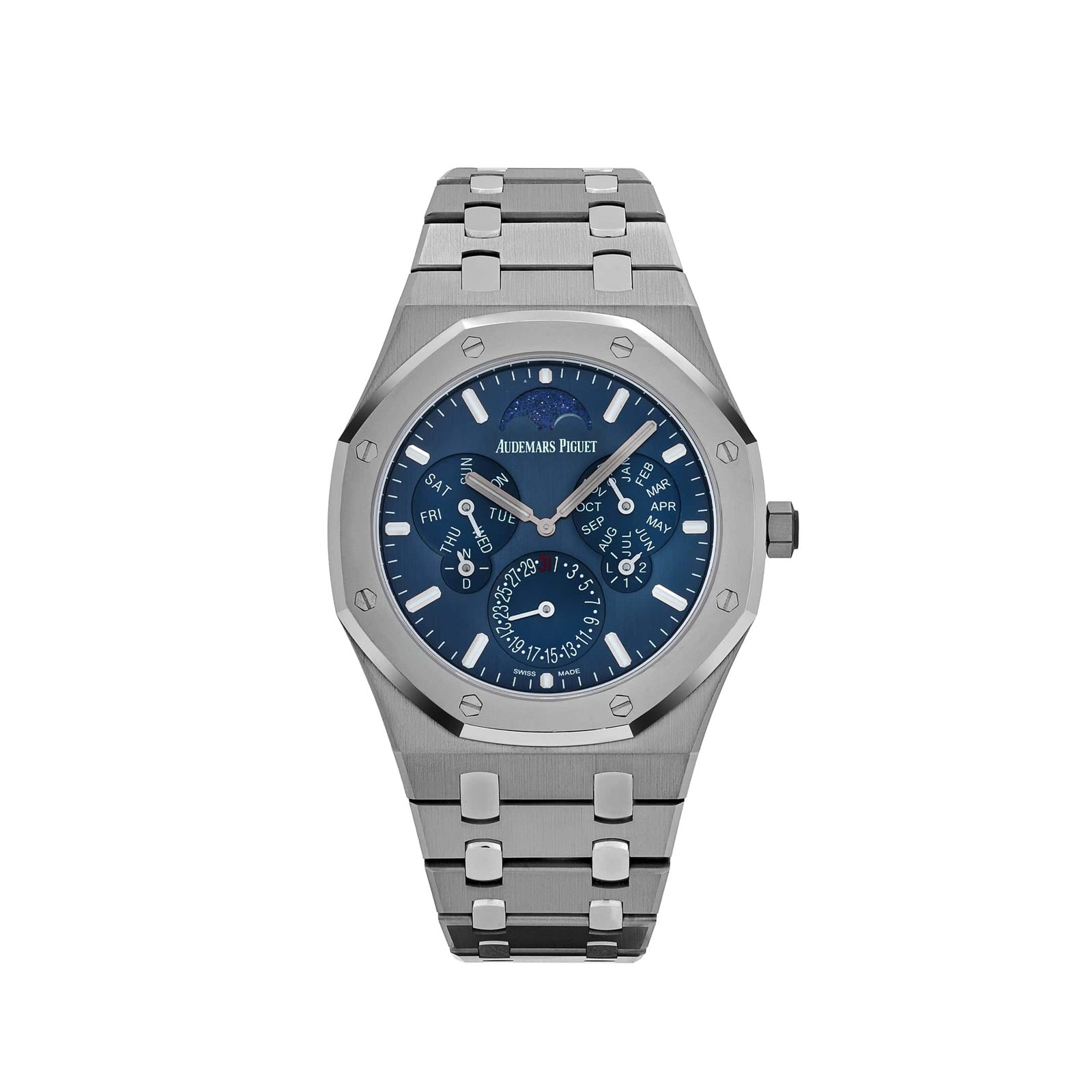 Royal Oak Perpetual Calendar RD2 Ultra-Thin Platinum & Titanium Blue Dial (2022)