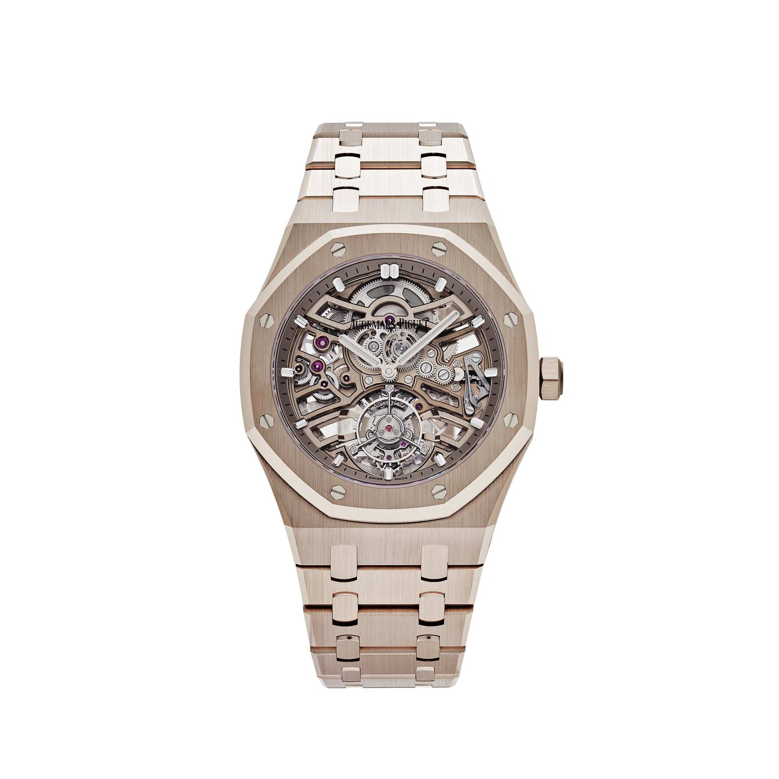 Royal Oak Flying Tourbillon Openworked Sand Gold (2024)