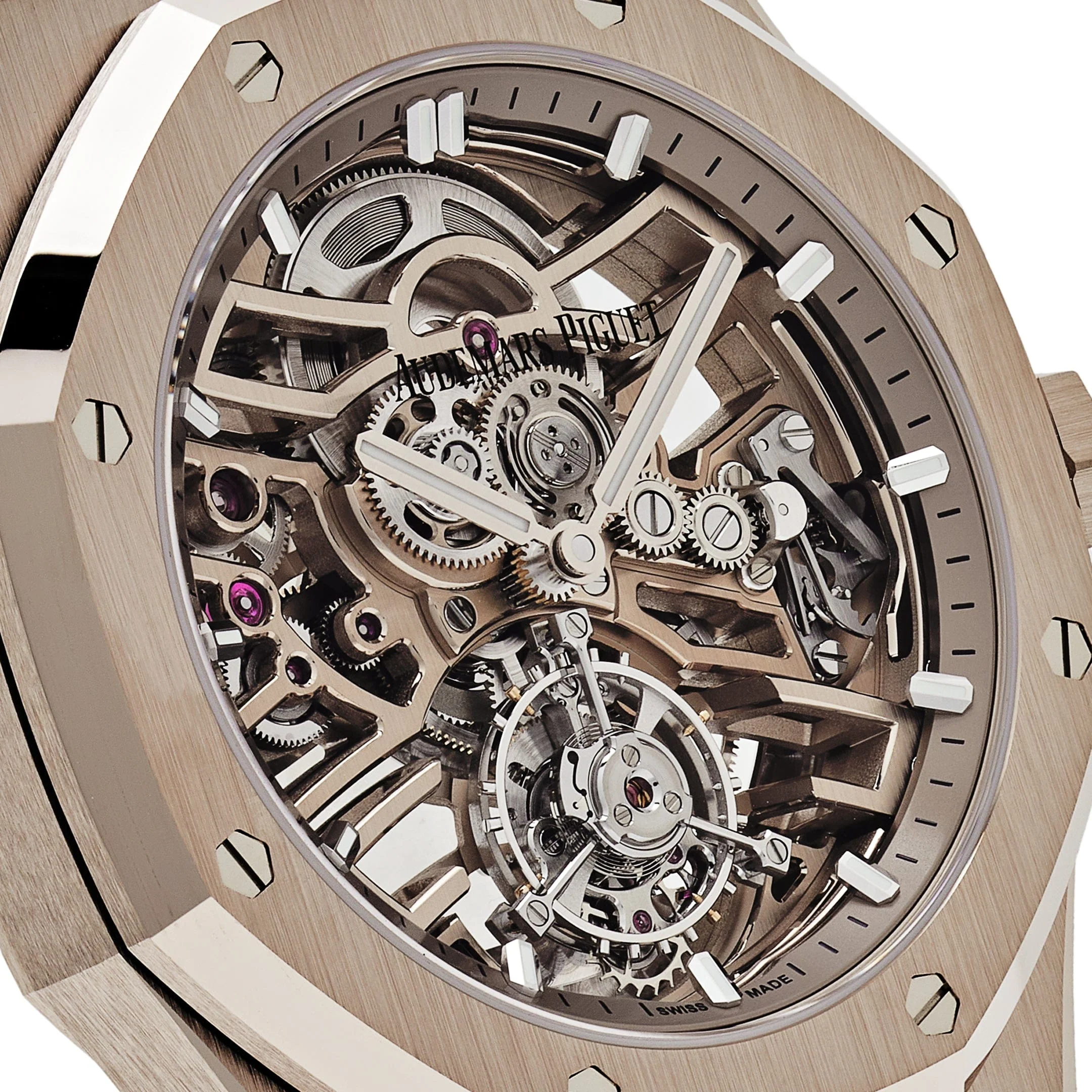 Royal Oak Flying Tourbillon Openworked Sand Gold (2024) 3 Royal Oak Flying Tourbillon Openworked Sand Gold (2024) - Image 3