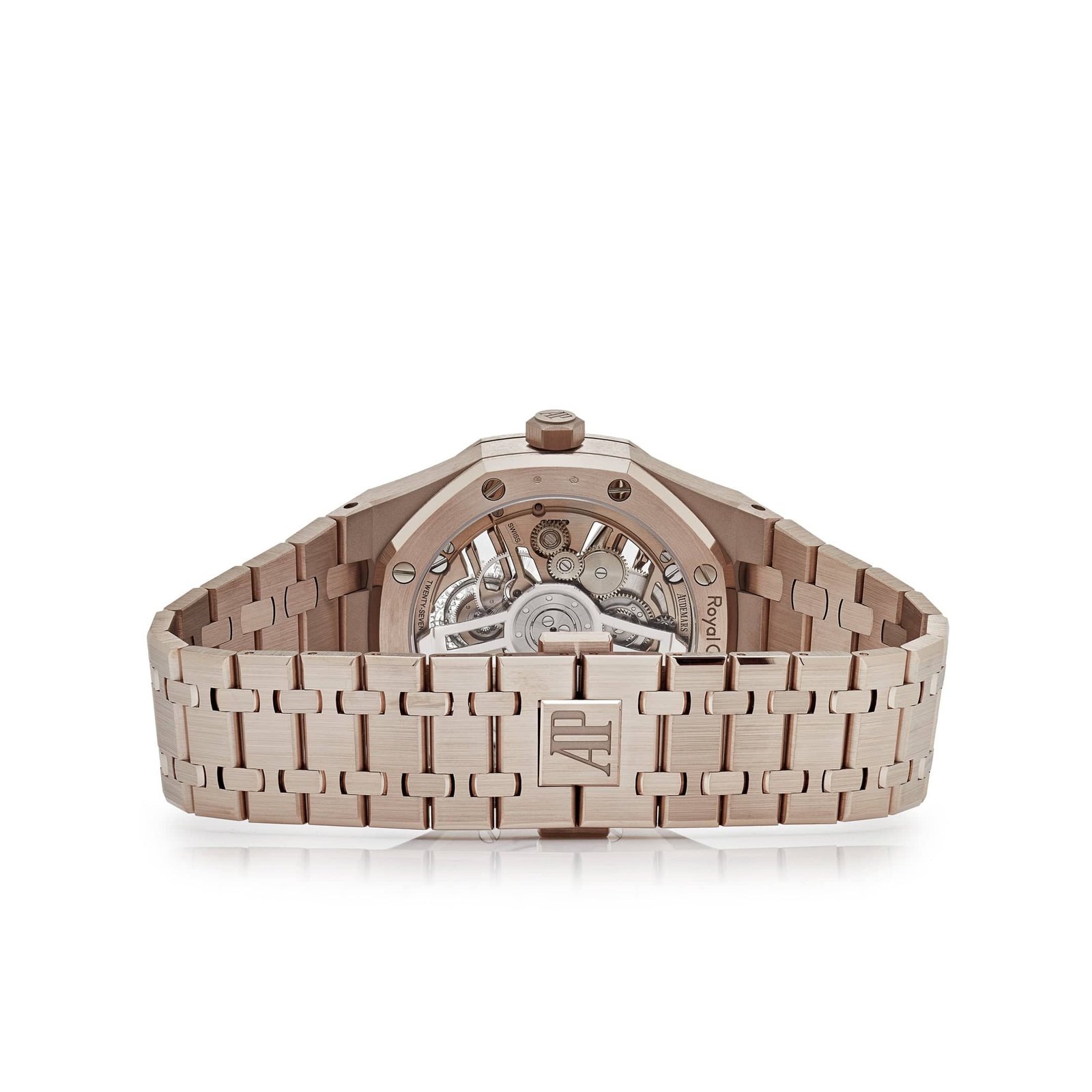 Royal Oak Flying Tourbillon Openworked Sand Gold (2024) 4 Royal Oak Flying Tourbillon Openworked Sand Gold (2024) - Image 4