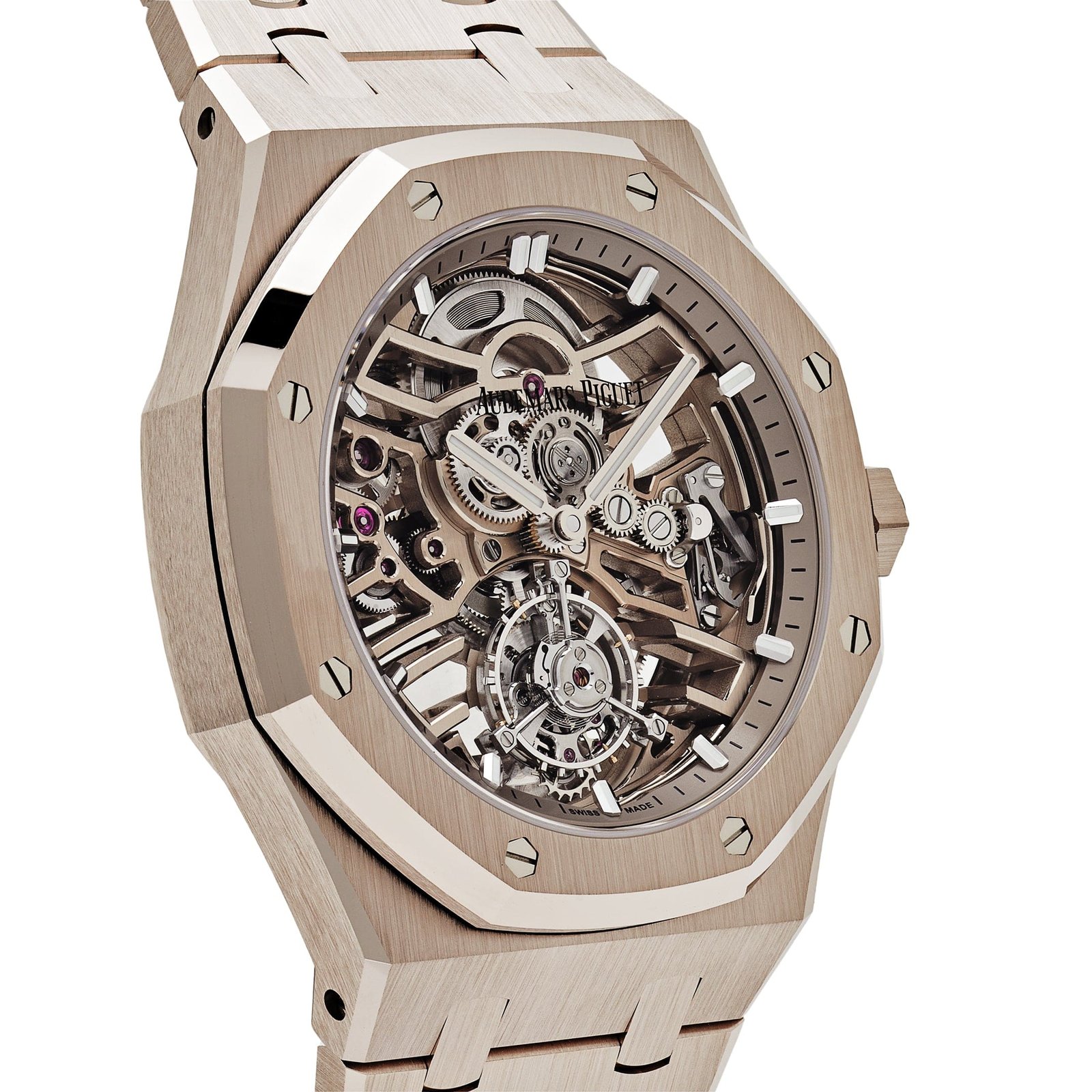 Royal Oak Flying Tourbillon Openworked Sand Gold (2024) 5 Royal Oak Flying Tourbillon Openworked Sand Gold (2024) - Image 5
