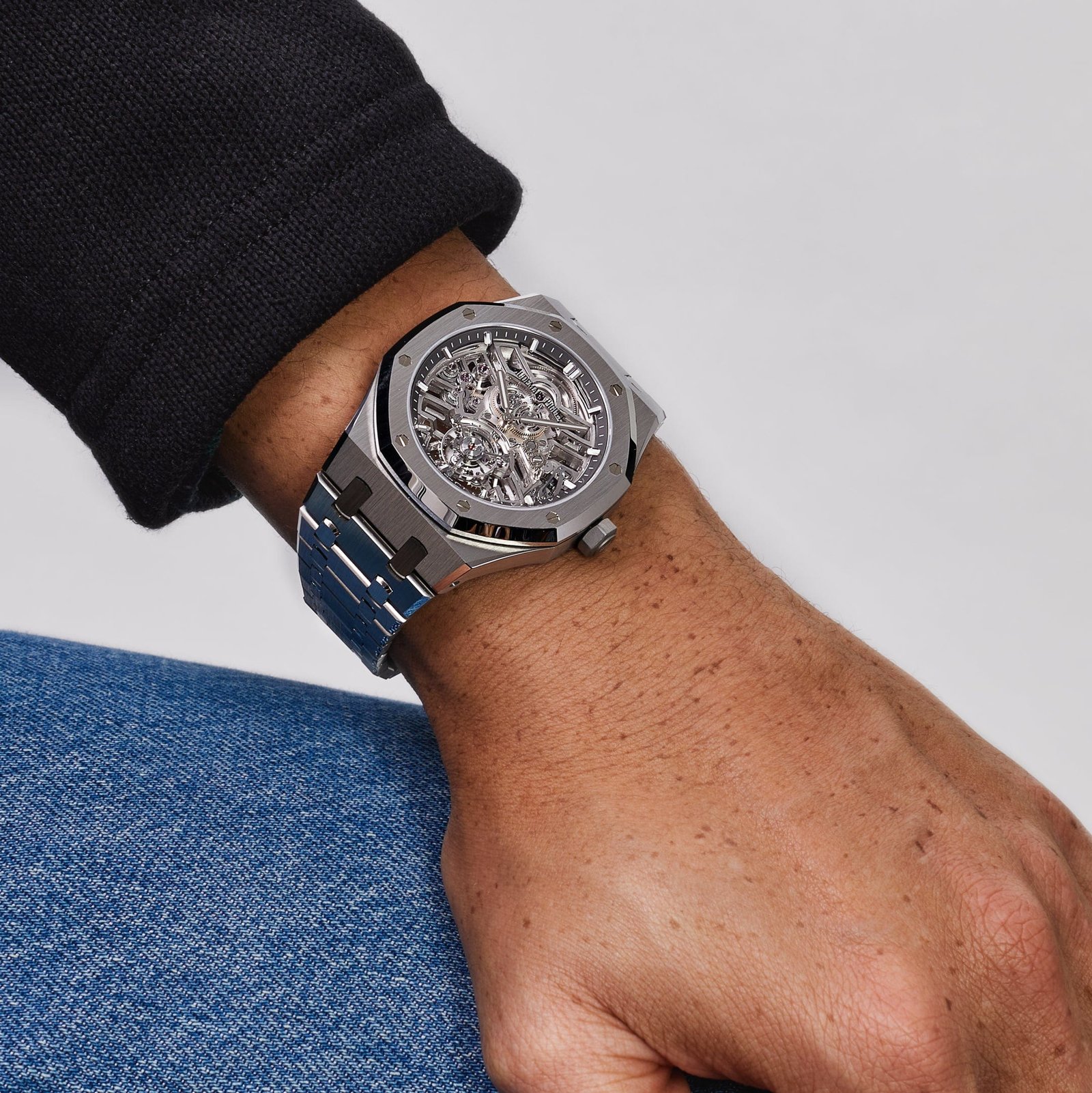 Royal Oak Flying Tourbillon Stainless Steel Openworked 3 Royal Oak Flying Tourbillon Stainless Steel Openworked - Image 3