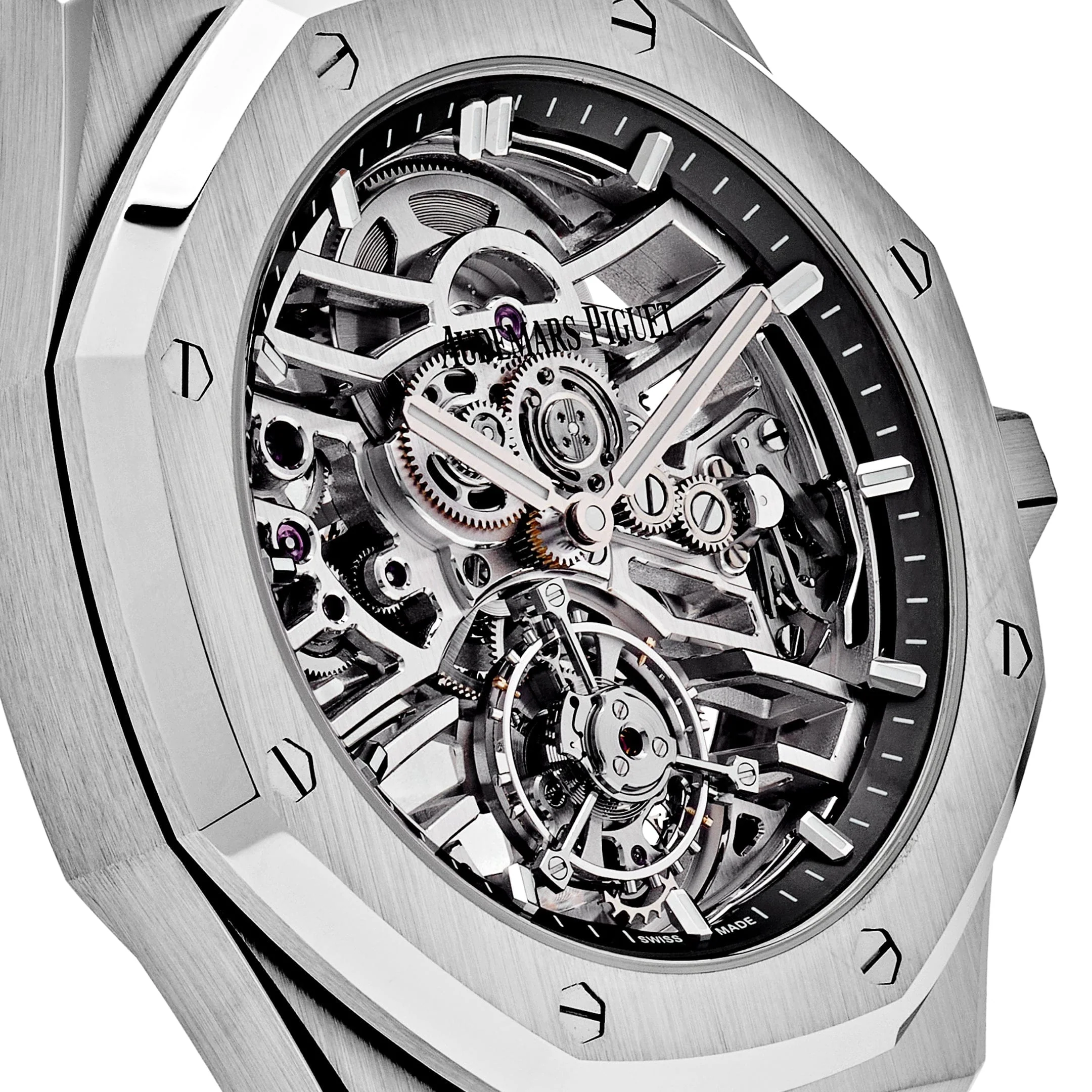 Royal Oak Flying Tourbillon Stainless Steel Openworked 6 Royal Oak Flying Tourbillon Stainless Steel Openworked - Image 6