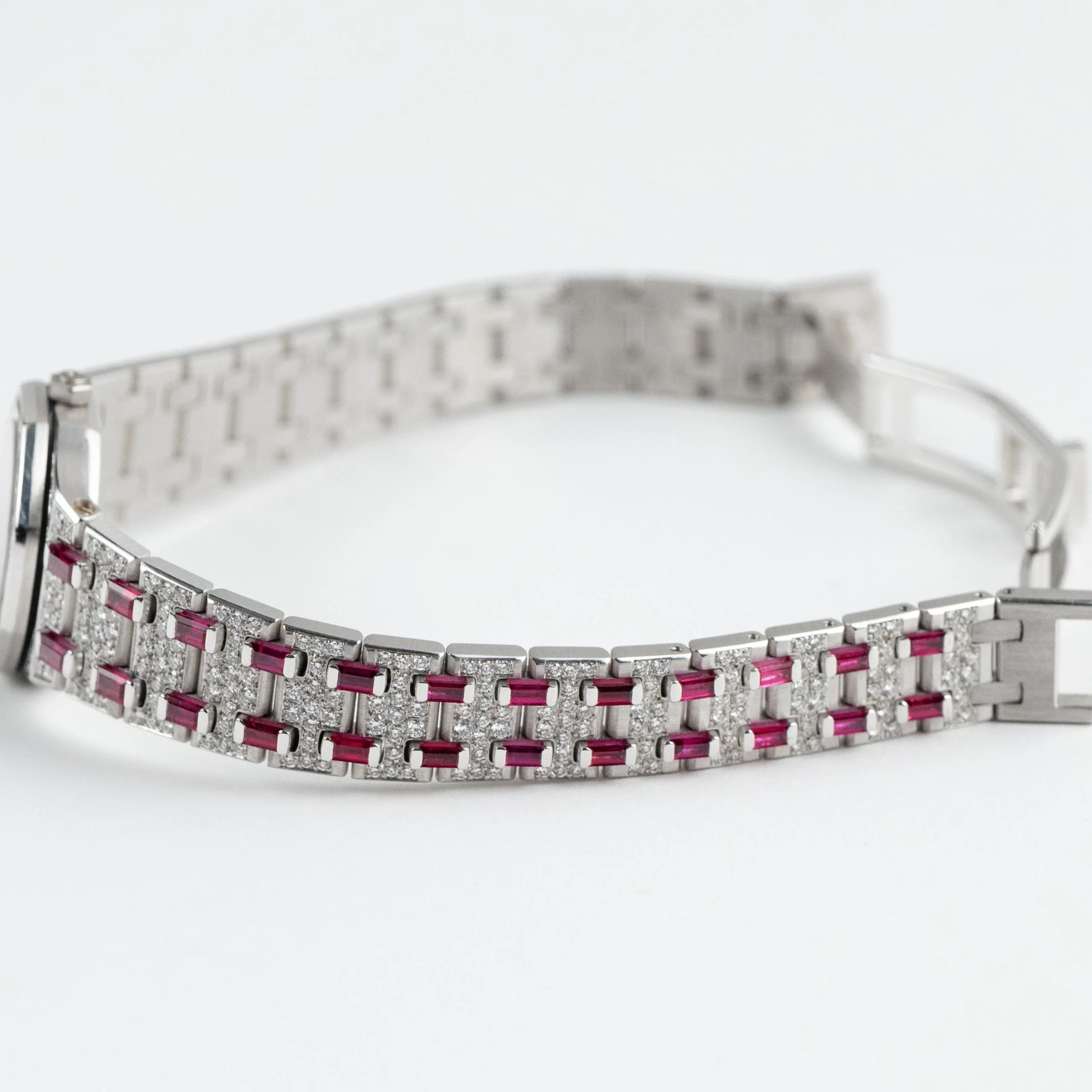 Royal Oak Ladies Vintage White Gold Diamond & Ruby Quartz (1997) 7 Royal Oak Ladies Vintage White Gold Diamond & Ruby Quartz (1997) - Image 7