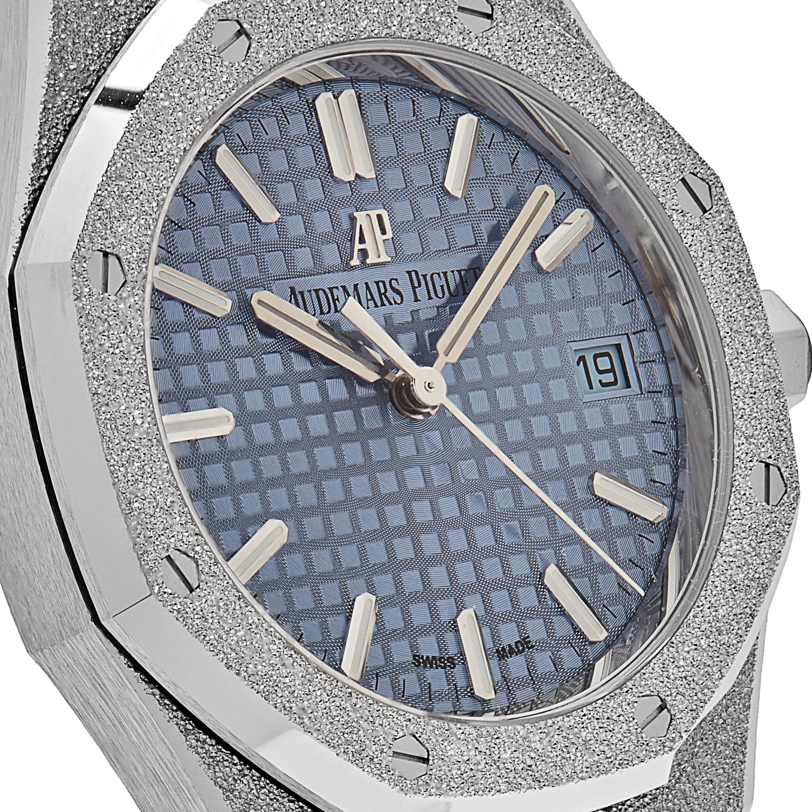 Royal Oak Ladies Selfwinding Frosted White Gold Blue Dial 6 Royal Oak Ladies Selfwinding Frosted White Gold Blue Dial - Image 6