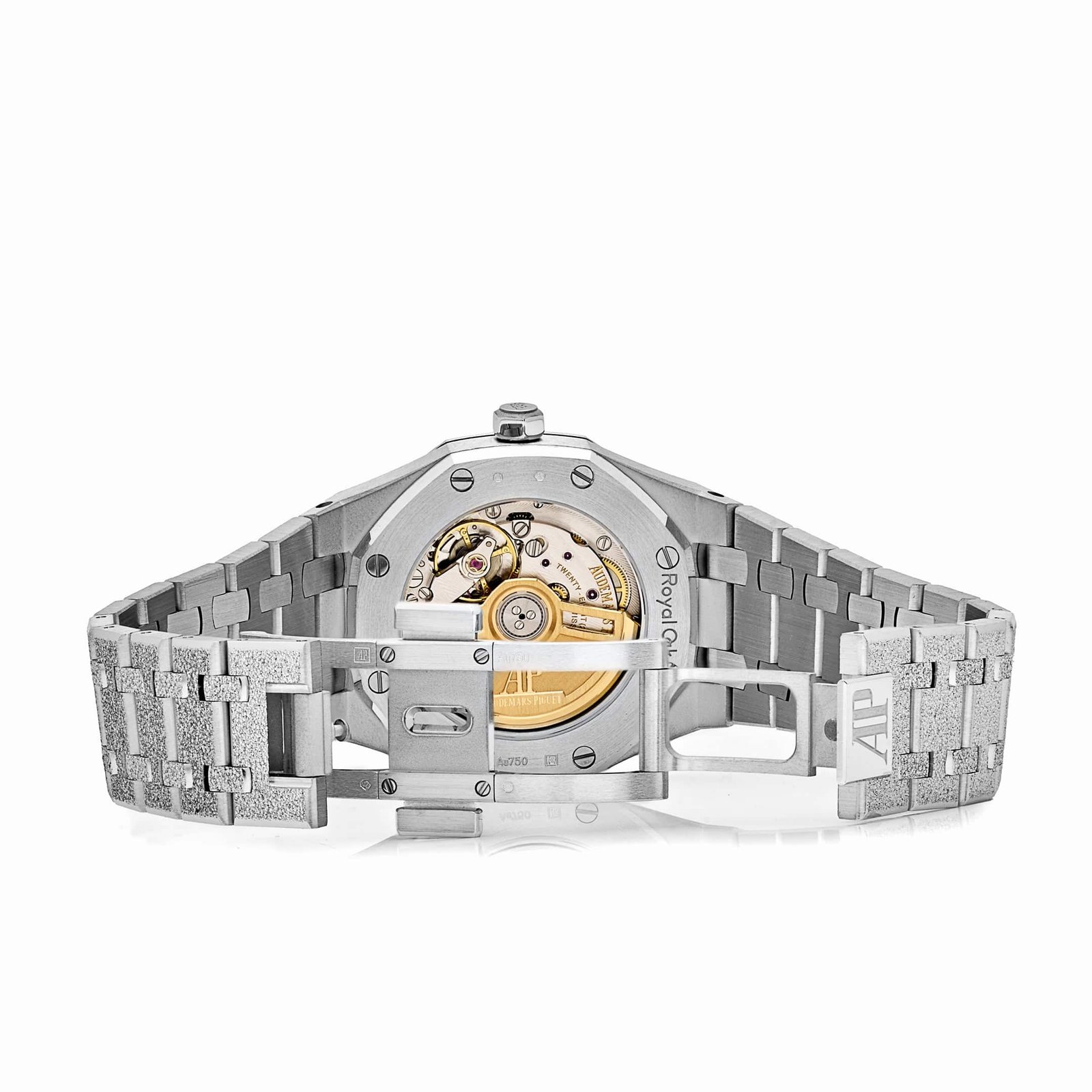 Royal Oak Frosted White Gold Crystal Sand Dial (2025) 5 Royal Oak Frosted White Gold Crystal Sand Dial (2025) - Image 5