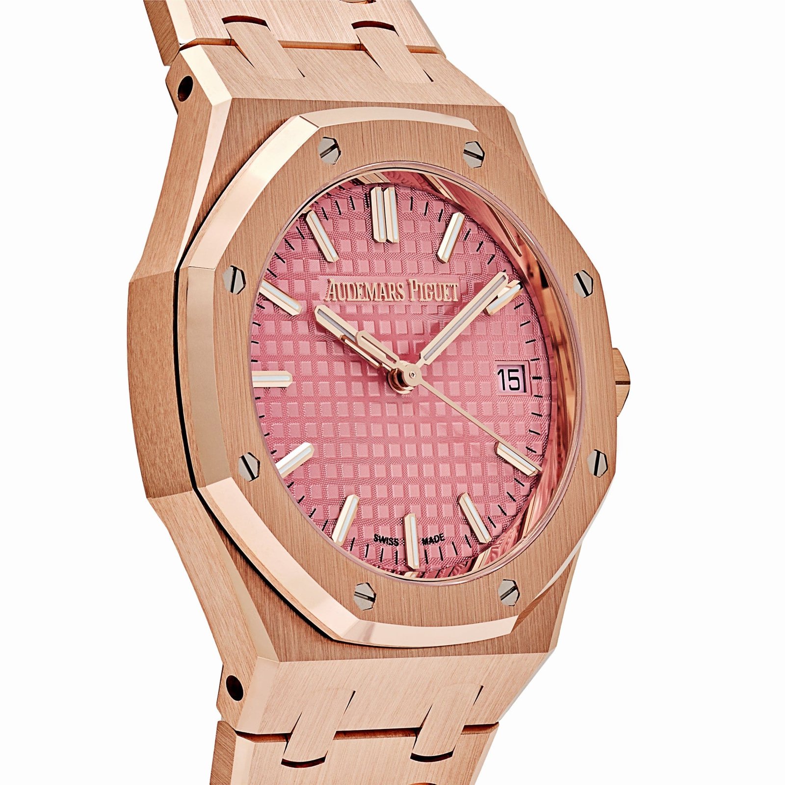Royal Oak 'Ladies' Rose Gold Pink Dial (2025) 4 Royal Oak 'Ladies' Rose Gold Pink Dial (2025) - Image 4