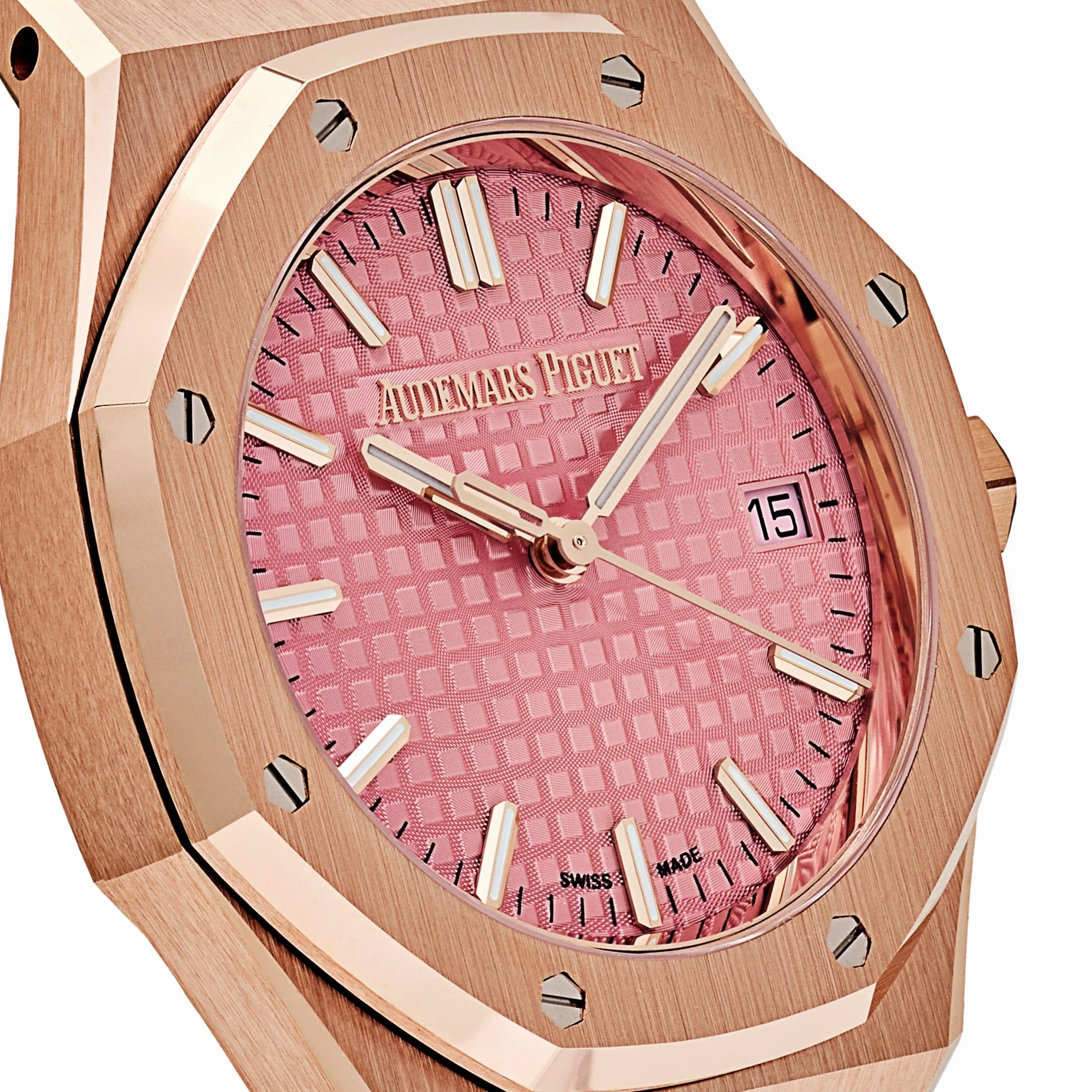 Royal Oak 'Ladies' Rose Gold Pink Dial (2025) 5 Royal Oak 'Ladies' Rose Gold Pink Dial (2025) - Image 5