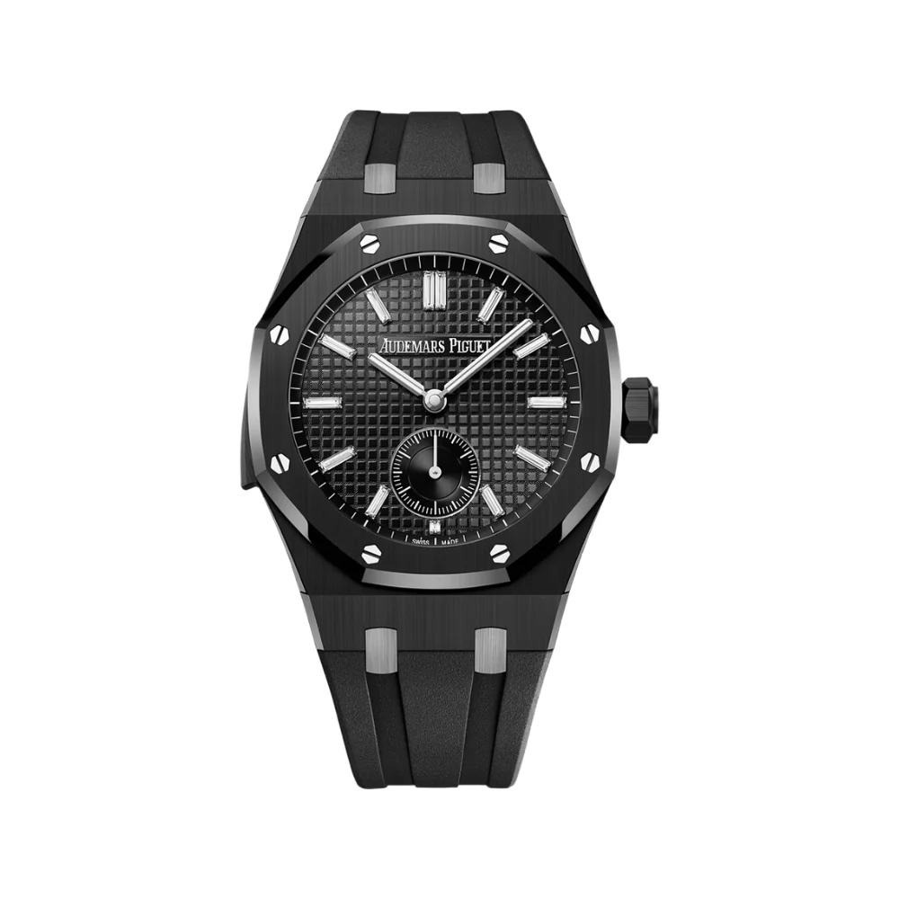 Royal Oak Minute Repeater Supersonnerie Black Ceramic Diamond Dial