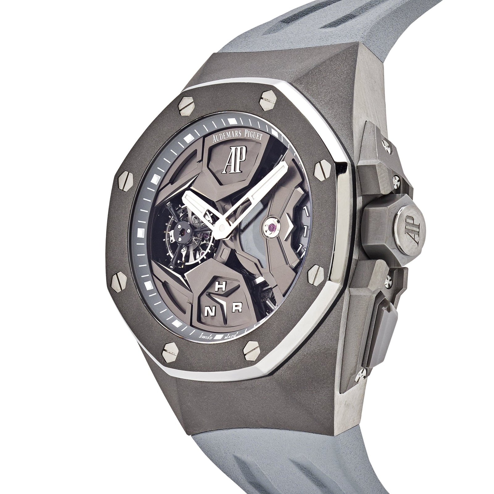 Royal Oak Concept Flying Tourbillon GMT Titanium Limited Edition of 30 5 Royal Oak Concept Flying Tourbillon GMT Titanium Limited Edition of 30 - Image 5