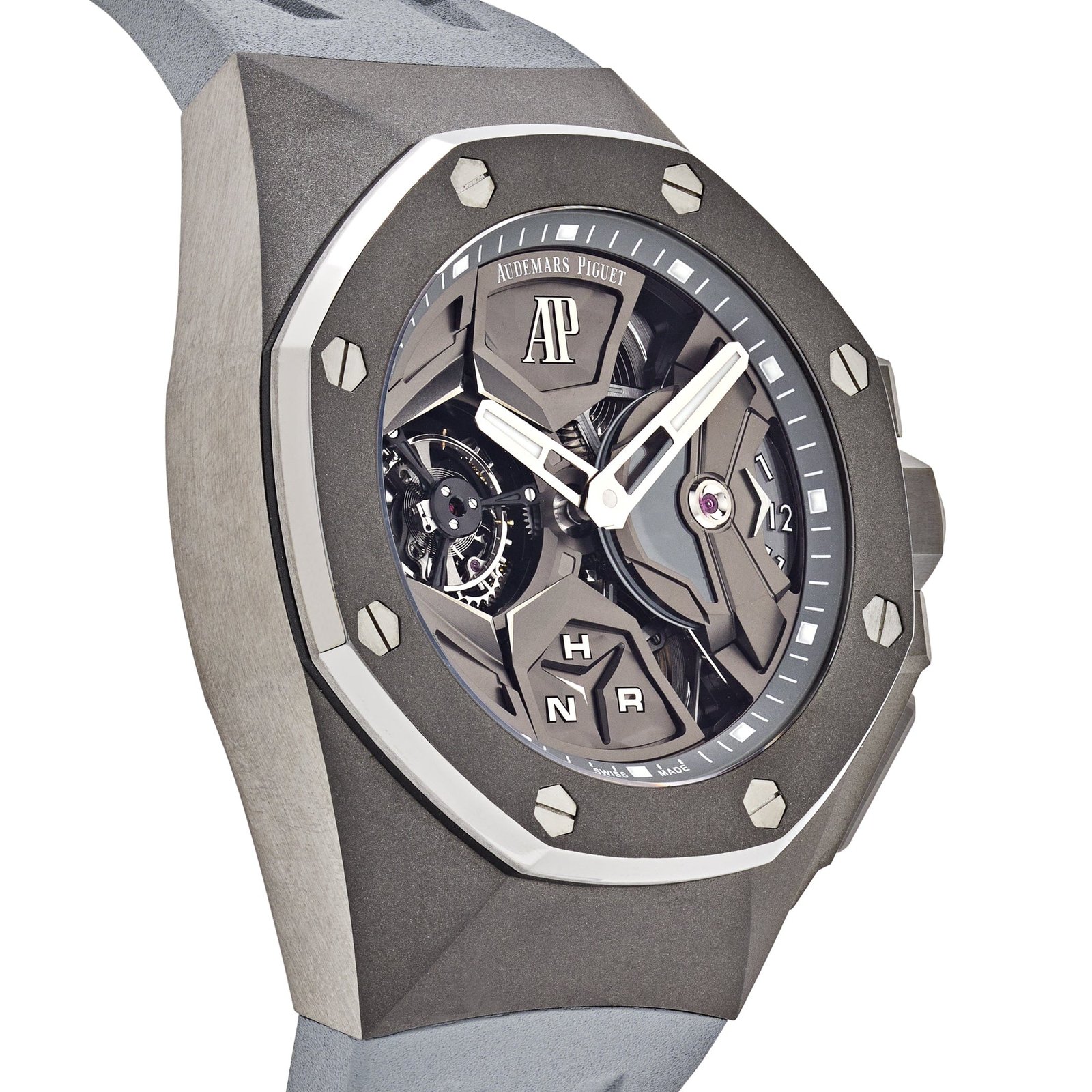 Royal Oak Concept Flying Tourbillon GMT Titanium Limited Edition of 30 6 Royal Oak Concept Flying Tourbillon GMT Titanium Limited Edition of 30 - Image 6
