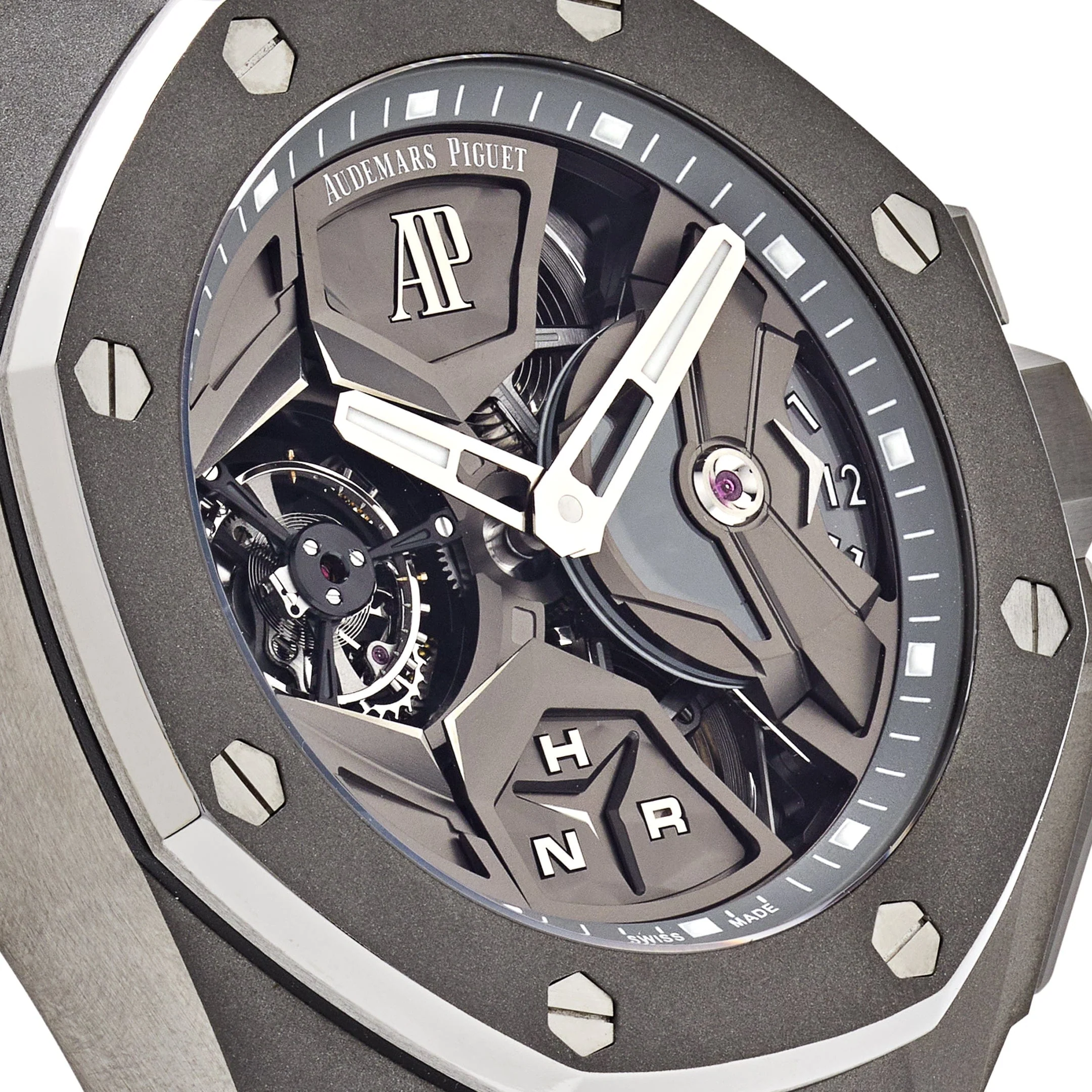 Royal Oak Concept Flying Tourbillon GMT Titanium Limited Edition of 30 7 Royal Oak Concept Flying Tourbillon GMT Titanium Limited Edition of 30 - Image 7
